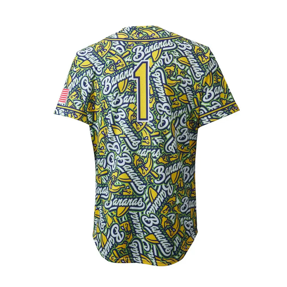 Evoshield Adult Bananas Replica Jersey Print