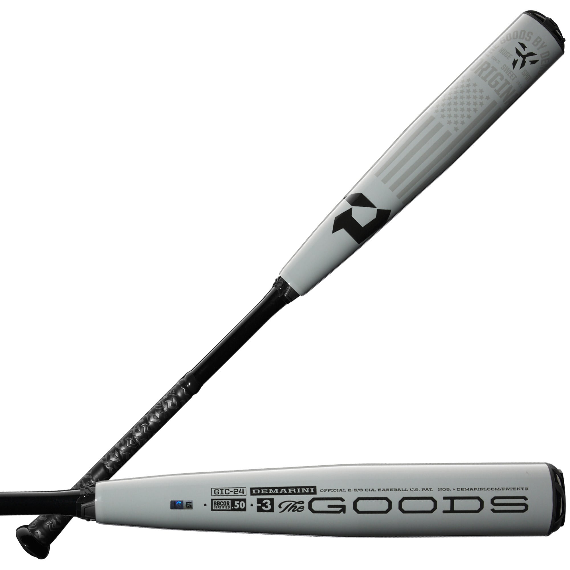 DeMarini 2024 The Goods (-3) BBCOR Baseball Bat