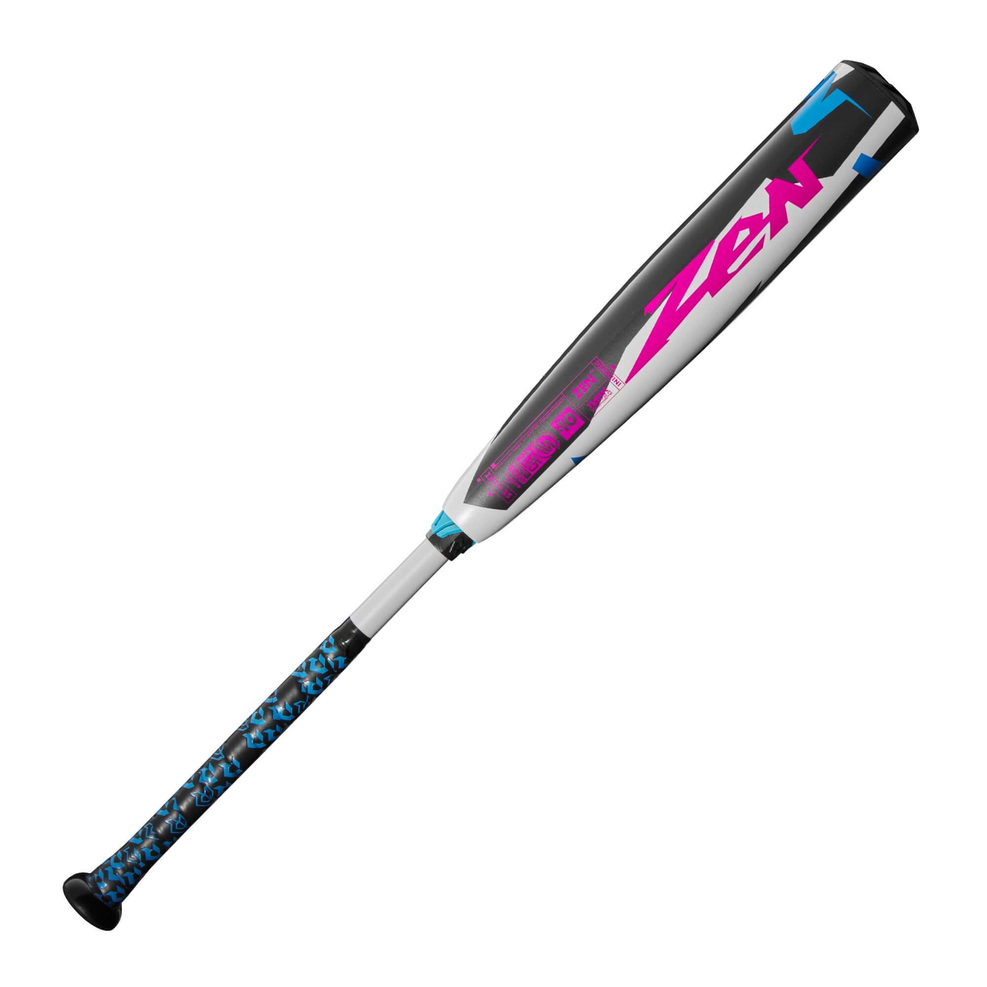 DeMarini Zen USSSA 2025 Baseball Bat -10 with Dark Matter Composite and large barrel design for travel ball players.