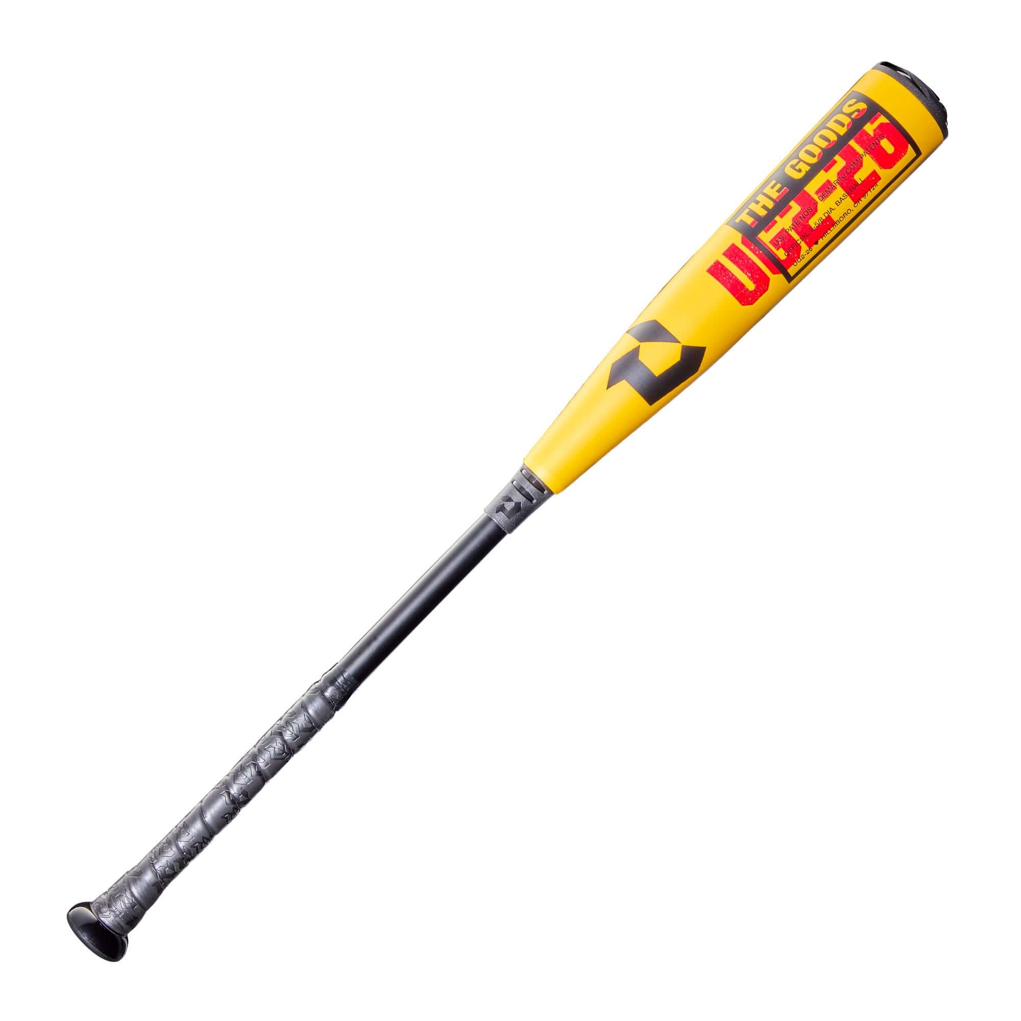 Front view of 2026 DeMarini The Goods (-10) USA Baseball Bat with Paraflex Plus Composite Handle