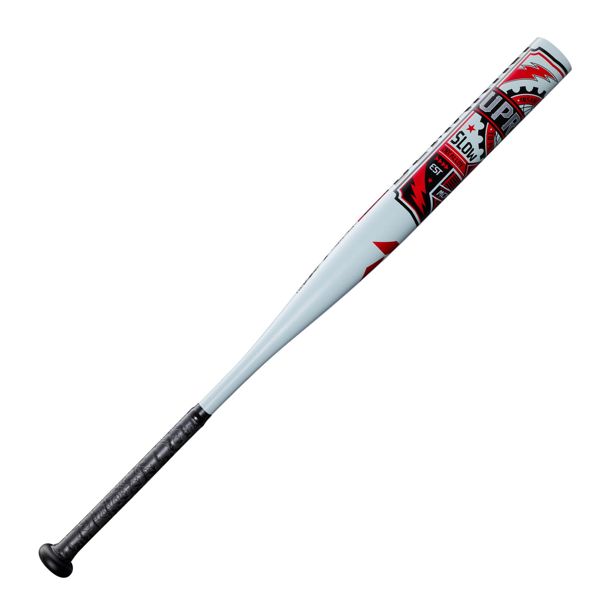 2027 DeMarini Uprising Slowpitch Softball Bat with durable one-piece alloy construction and ZNX Alloy Barrel