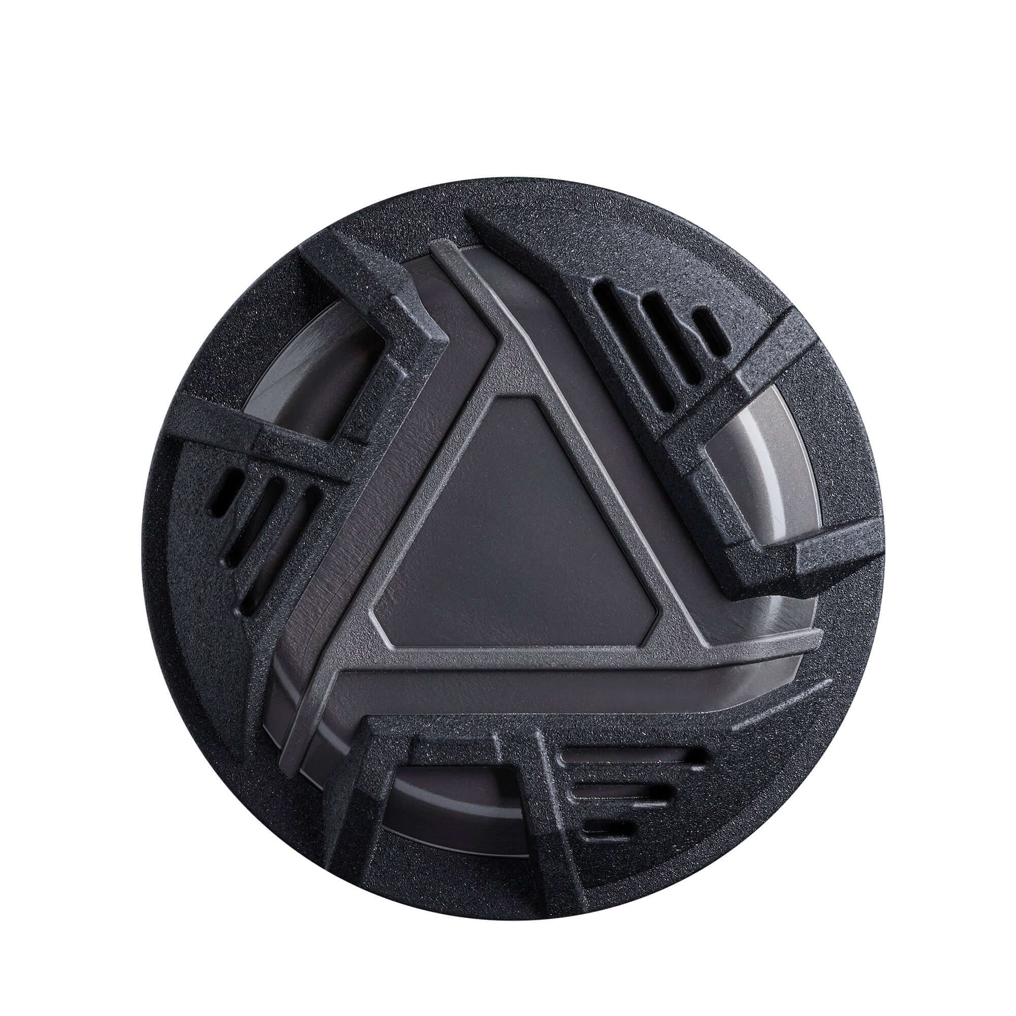 2027 DeMarini Zen (-10) USSSA Baseball Bat end cap detail in black and grey
