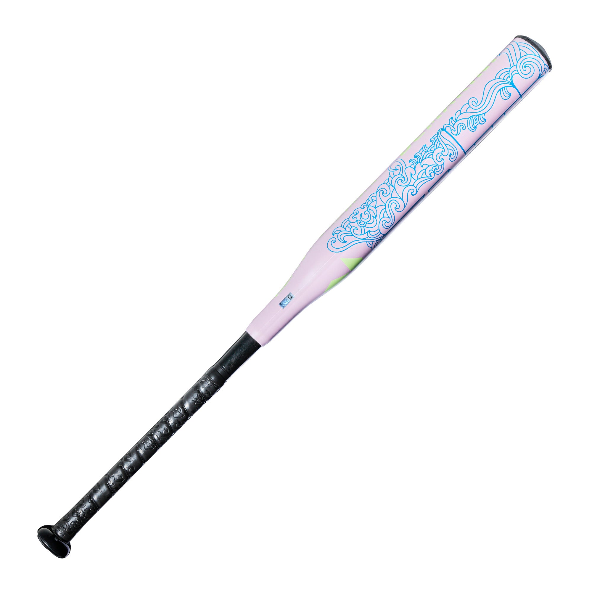 2027 DeMarini Zenith (-13) Fastpitch Softball Bat with colorful design and lightweight feel for young hitters seeking improved bat speed.