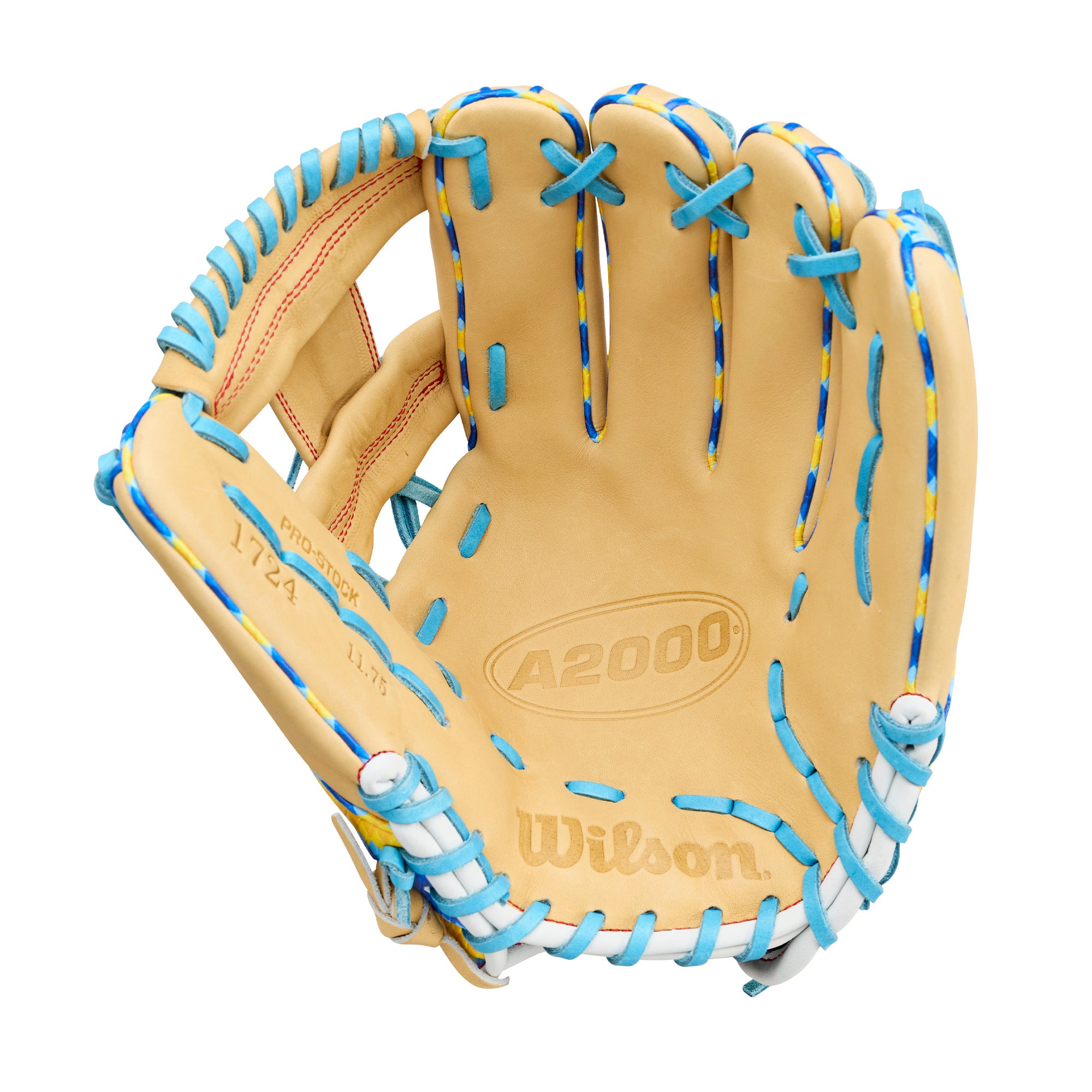 Wilson 2027 Bobby Witt Jr Chinook A YEROYE 11.75" Baseball Glove RT with SuperSnakeSkin design.