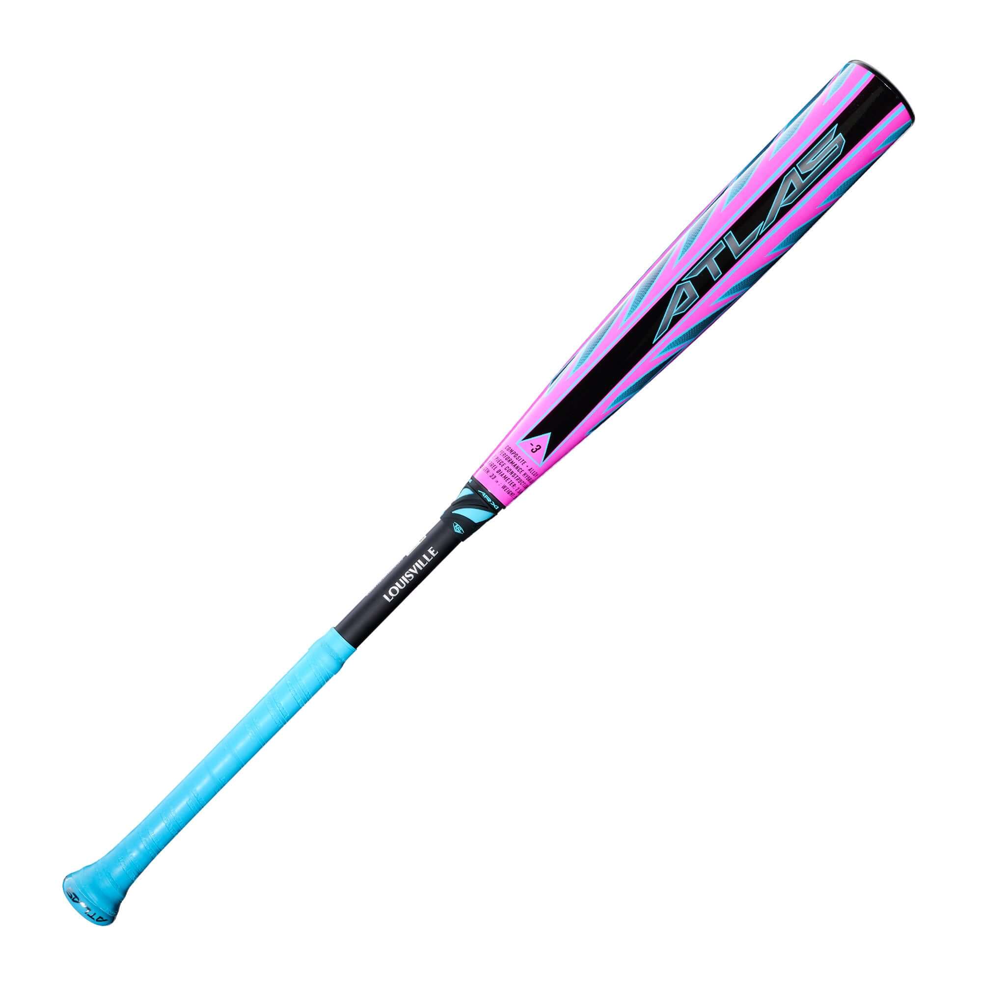 2026 Louisville Slugger Atlas Hybrid Pink (-3) BBCOR Baseball Bat