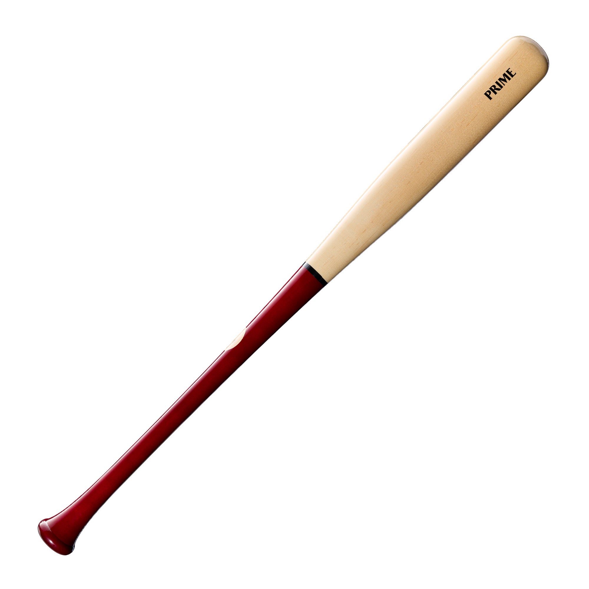 PCA4 Maple Baseball Bat barrel close-up with Professional Series Finish