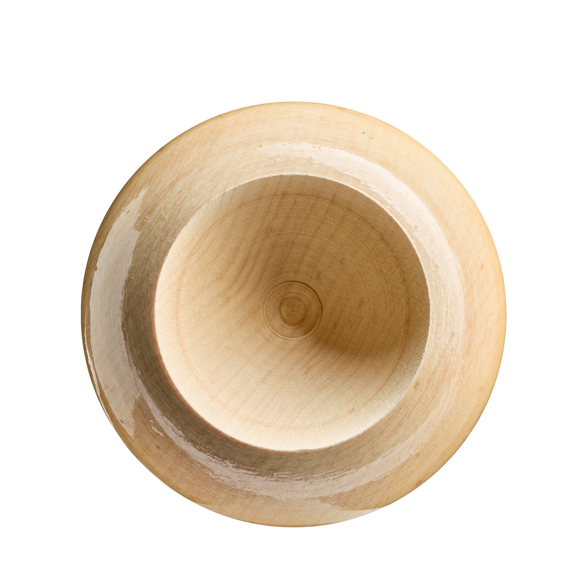 Close-up of Louisville Pro Prime Signature Series PCA4 Maple Baseball Bat barrel end