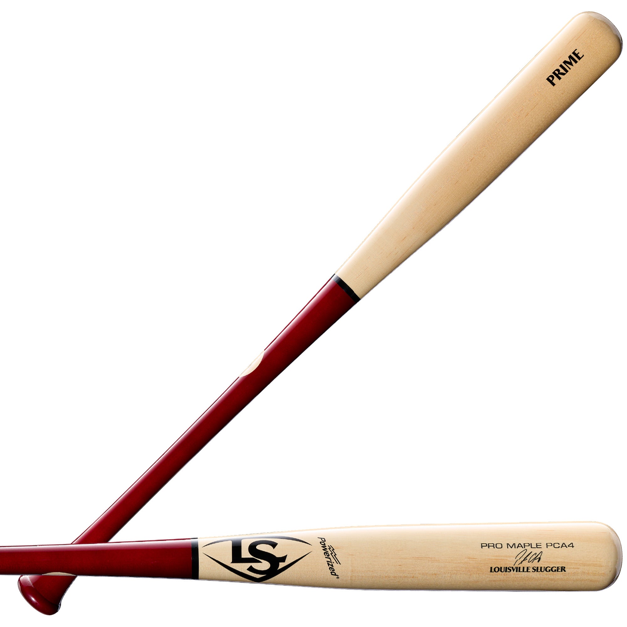 Louisville Pro Prime Signature Series PCA4 Maple Baseball Bat designed for performance and power, ideal for professional players.