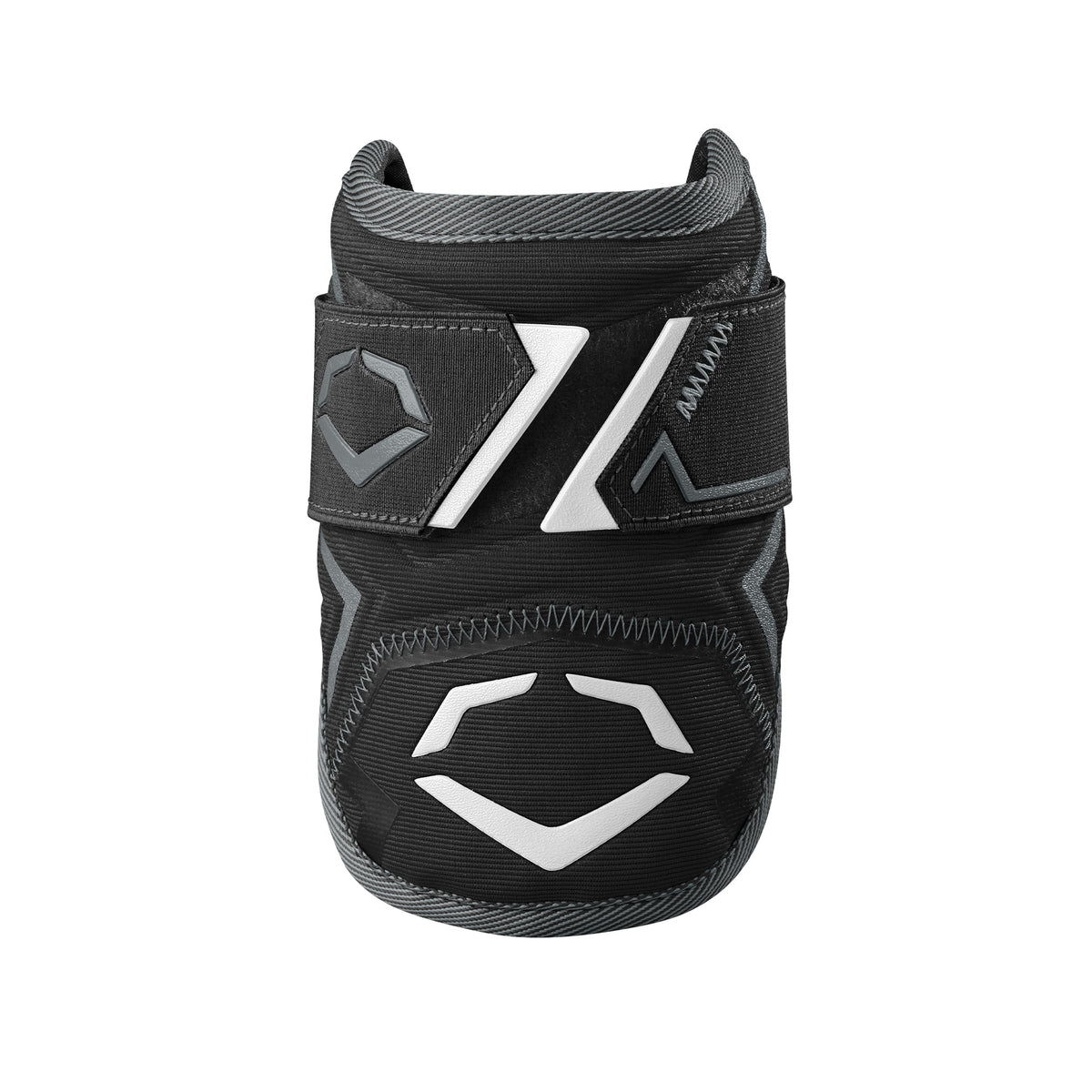 EvoShield 3.0 Elbow Guard featuring single strap design and Gel-to-Shell Technology for baseball and softball players.