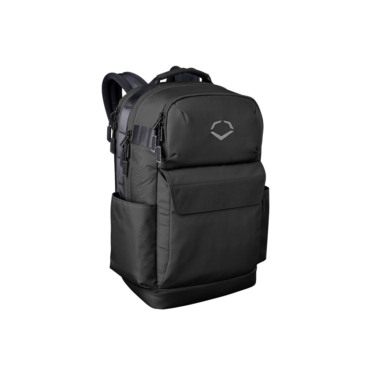 EvoShield Exec 2.0 Backpack in black with multiple compartments for organized storage
