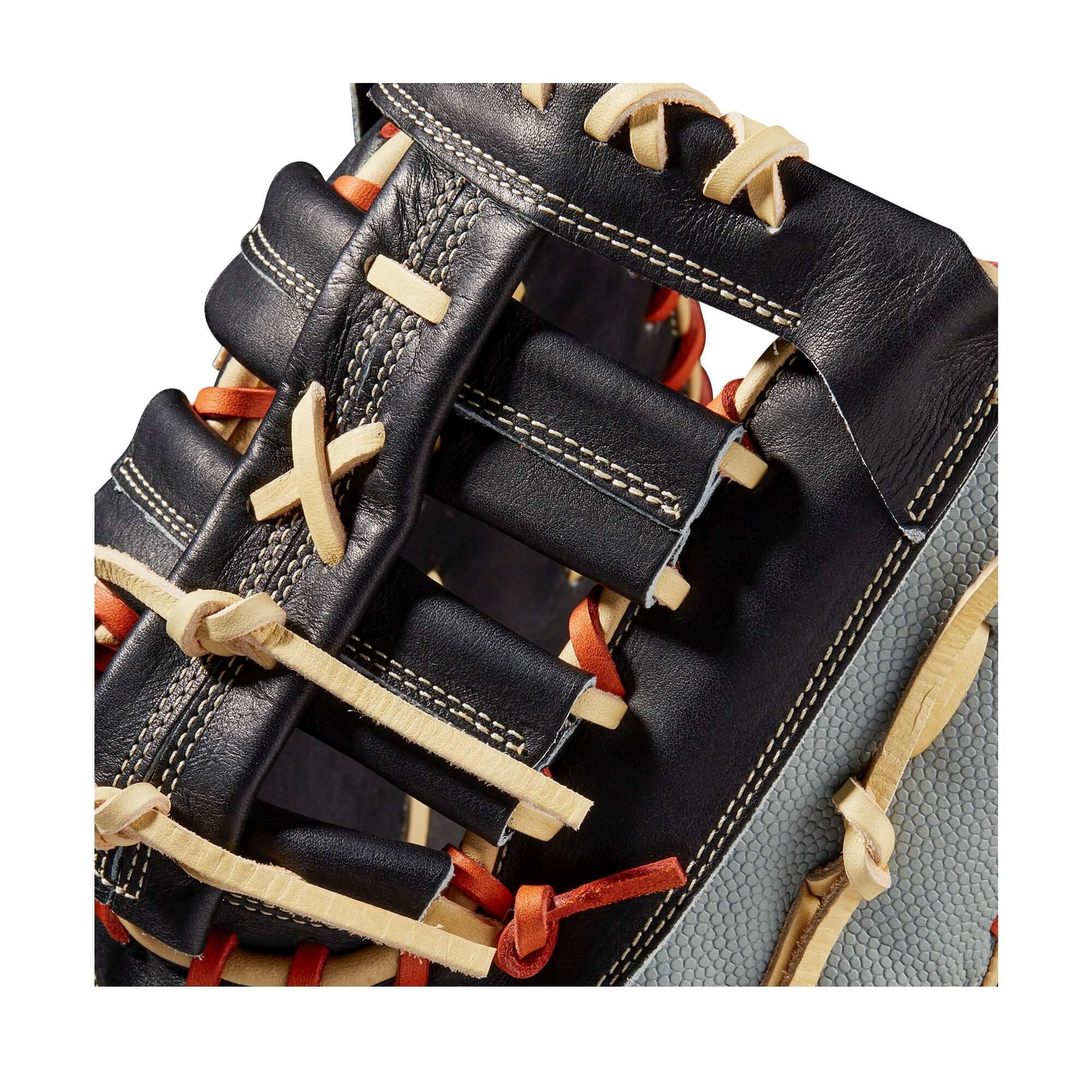 Wilson A2000 SuperSkin 1620 First Baseman Glove, 12.5-inch, Black/Grey/Blonde