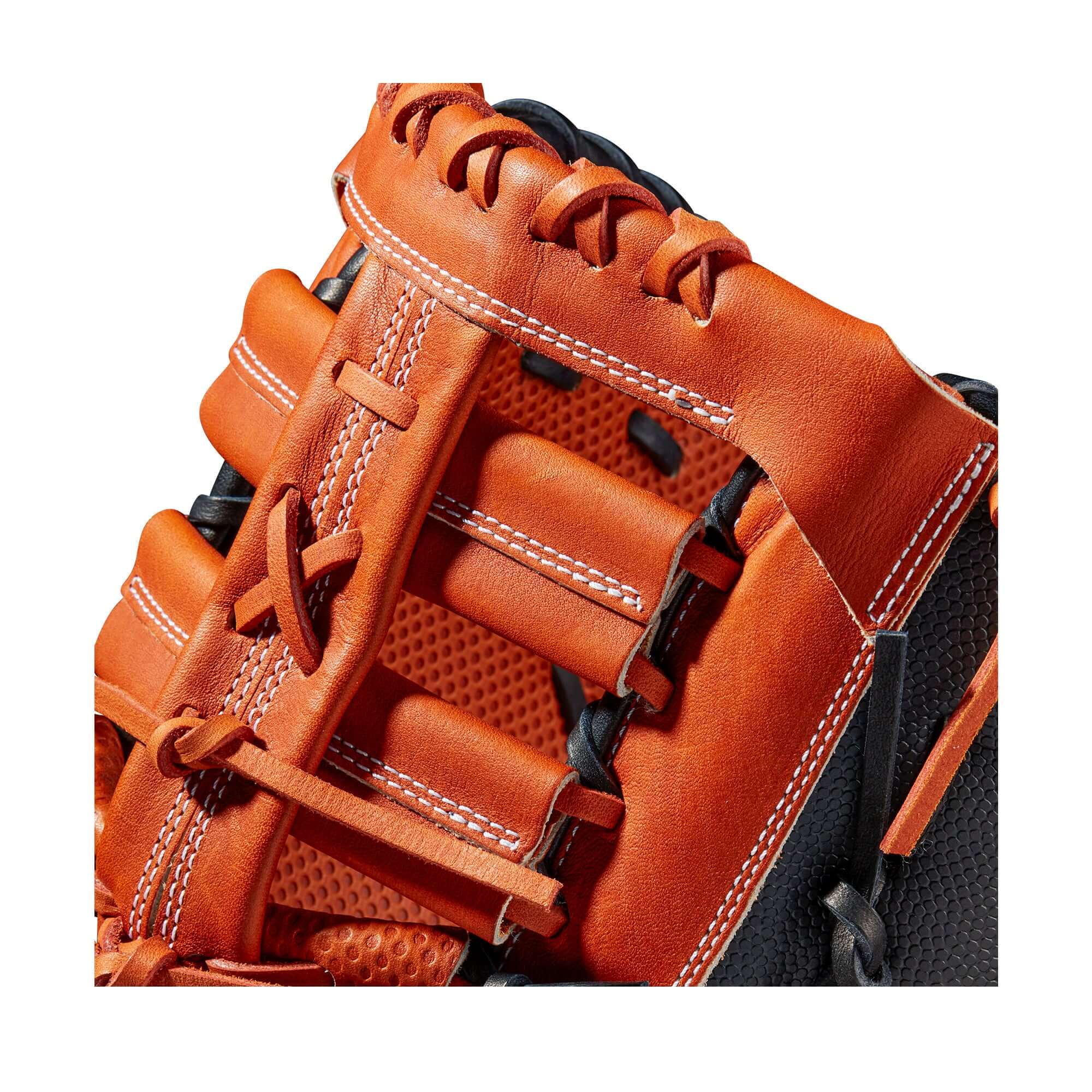 Wilson A2000 1620 first base mitt with Spin Control technology, 12.5, copper/black color