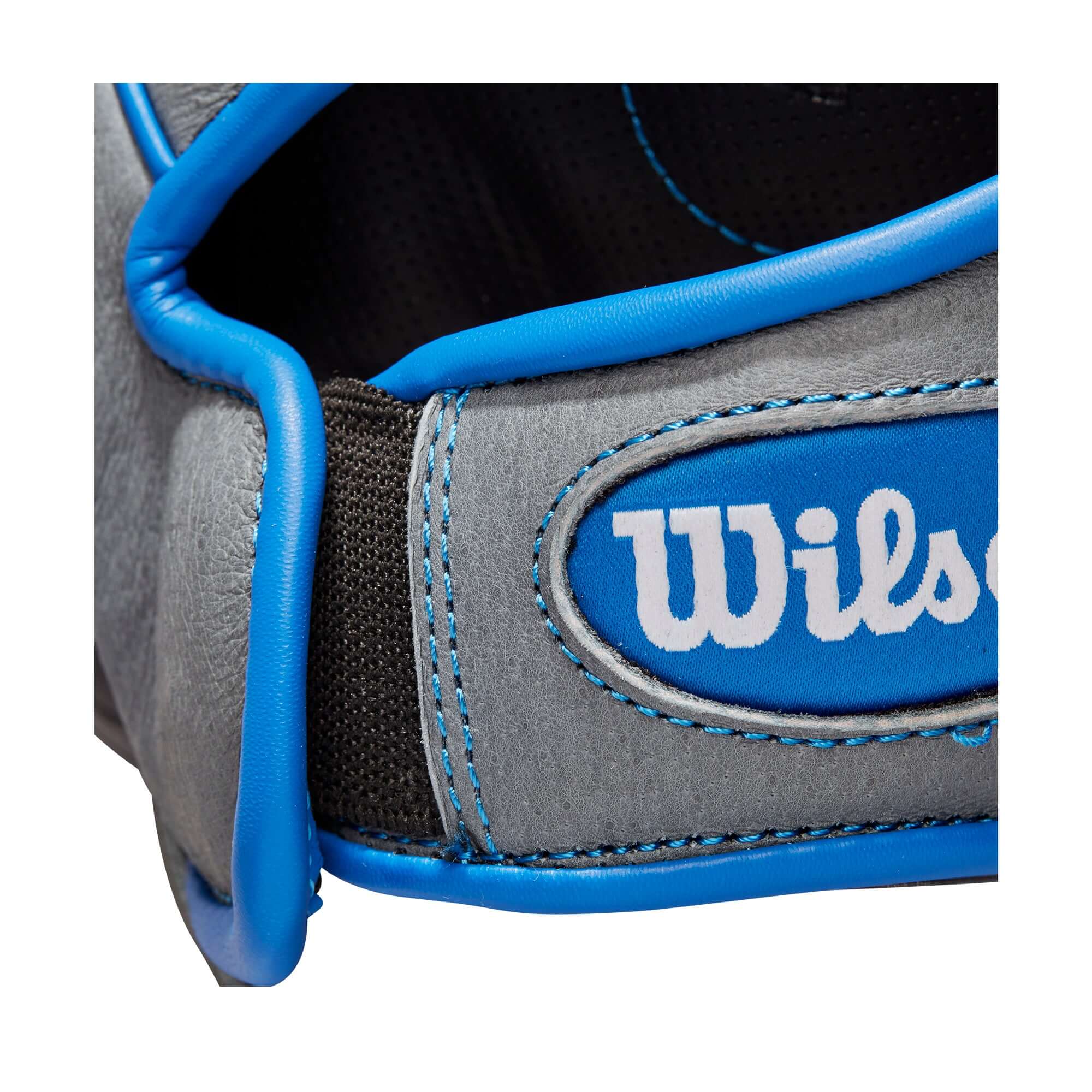 Wilson A450 Advisory Staff 10.75 Infield Glove Grey/Royal