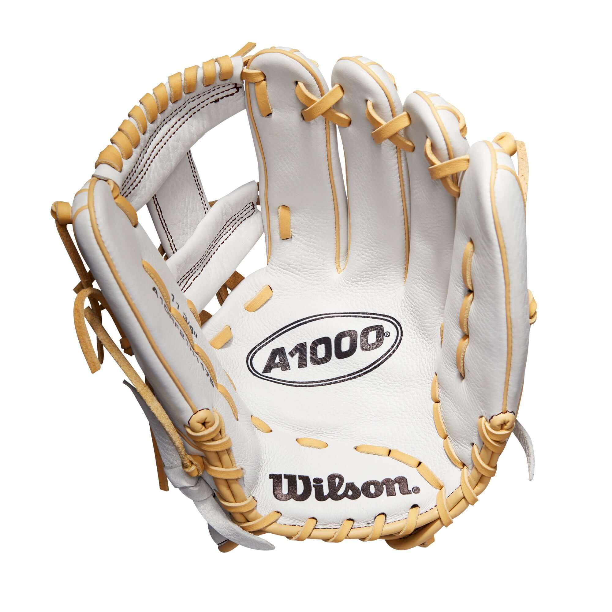 Wilson A1000  Fastpitch H1175 11.75 White/White/Blonde & Seminole Red