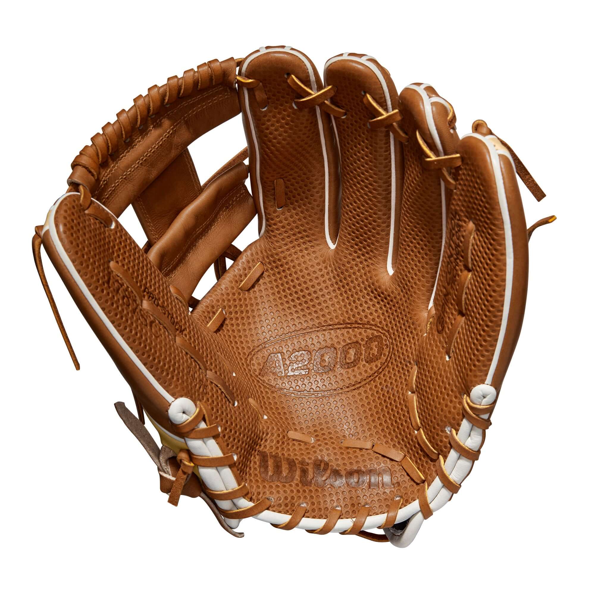 Wilson A2000 Spin Control 1787 11.75-inch Blonde/Saddle Tan glove