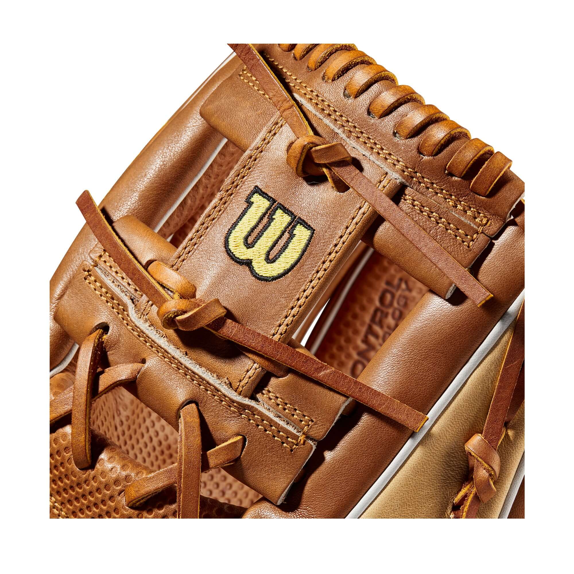 Wilson A2000 Spin Control 1787 11.75-inch Blonde/Saddle Tan glove