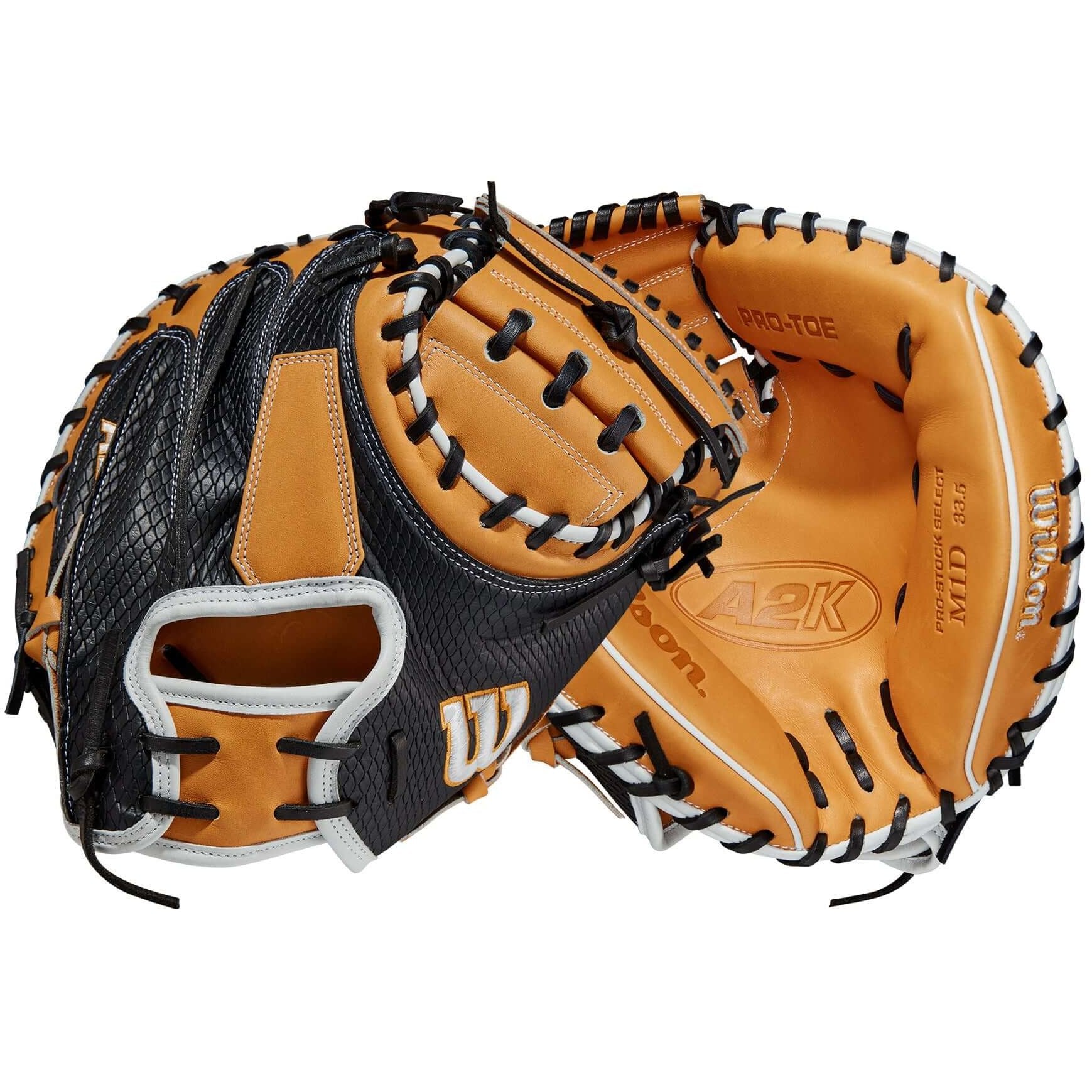 Wilson  A2K M1D w/SuperSnakeSkin™ (C) 33.5-inch Catchers Mitt