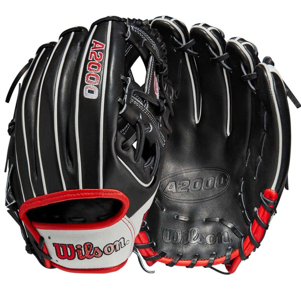 Wilson A2000 1975 Black White Red Glove 11.75