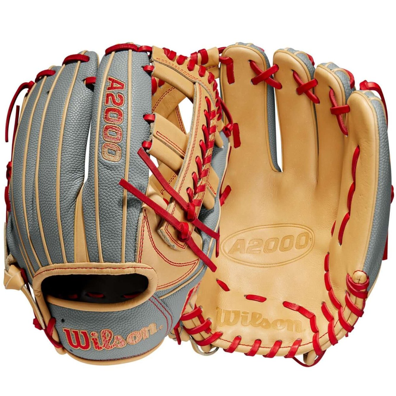 Wilson  A2000 1785SS Grey/Blonde/Red 11.75