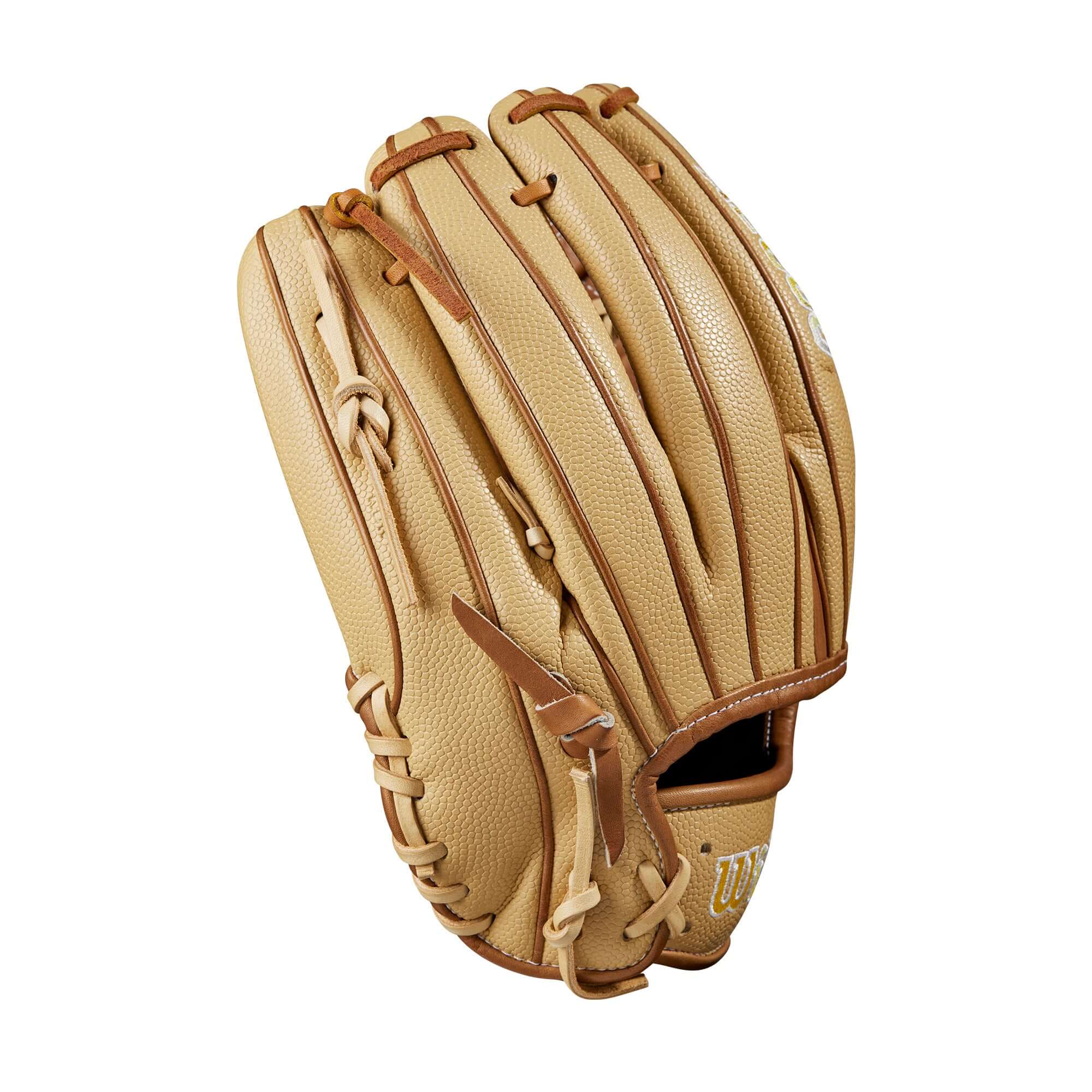 Wilson A2000 1912SS Blonde/Saddle 12 baseball glove with Gap Welting for deep pocket control