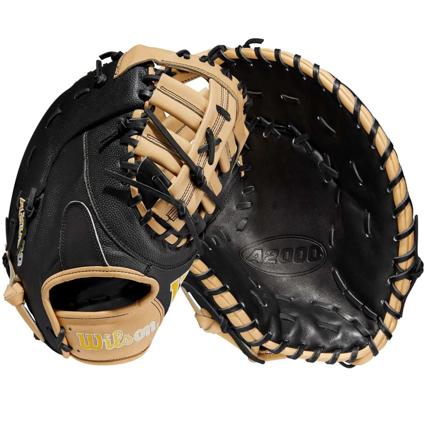 Wilson A2000 1679SS First Base LHT Black/Blonde 12.5-inch