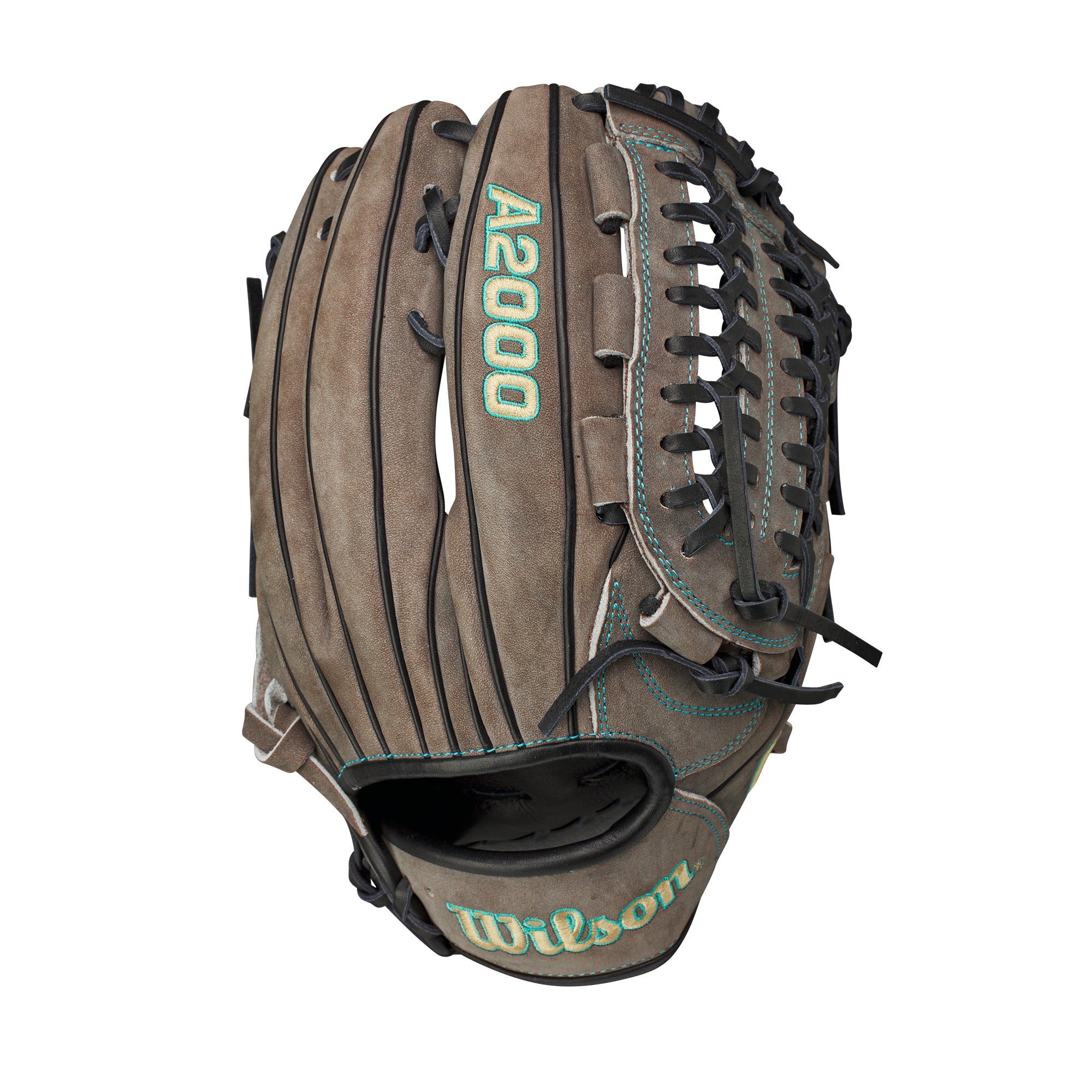 Wilson A2000 Glove of the Month (GOTM) January 2023 D33 Buffed Coal 11.75 Pitcher's Glove