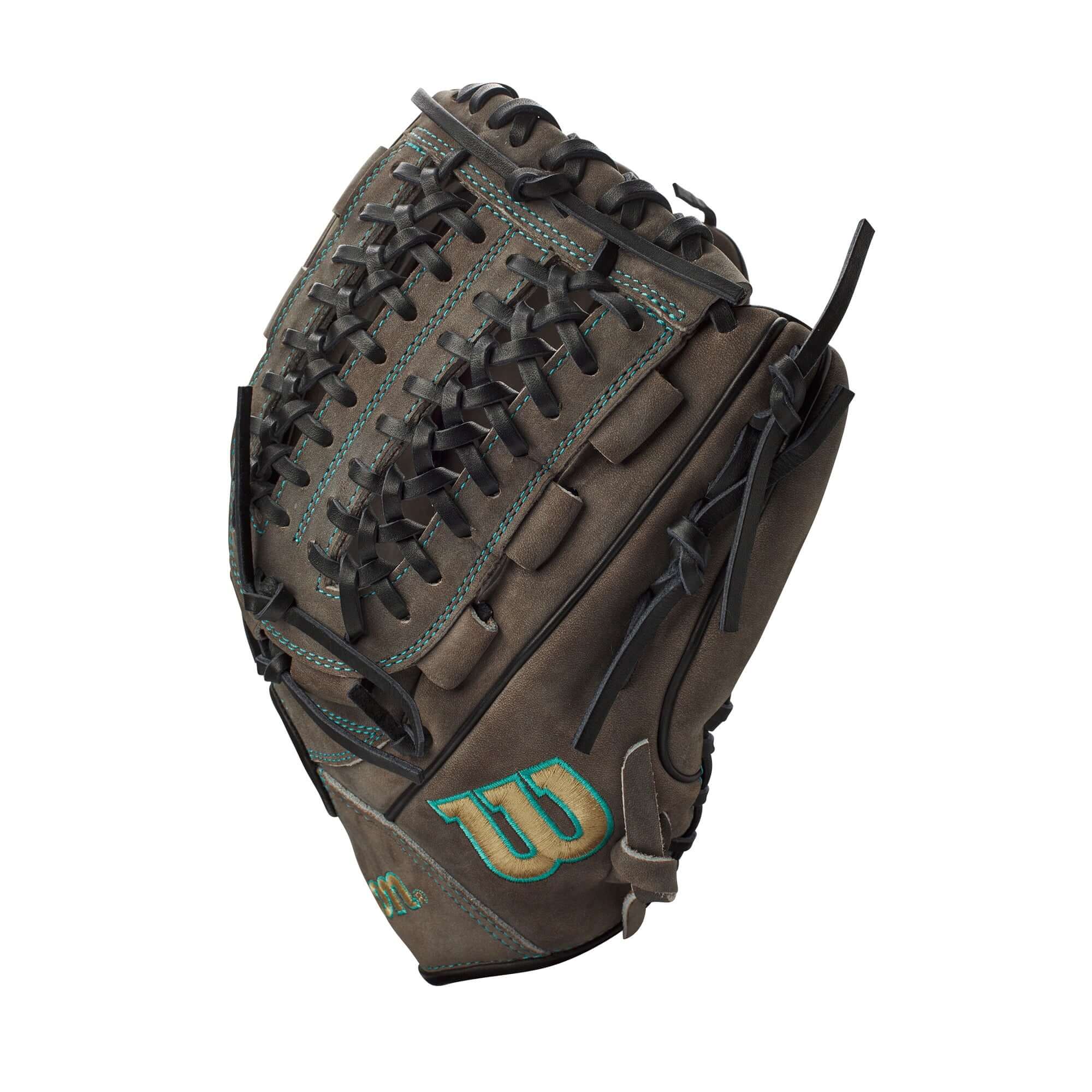Wilson A2000 Glove of the Month (GOTM) January 2023 D33 Buffed Coal 11.75 Pitcher's Glove