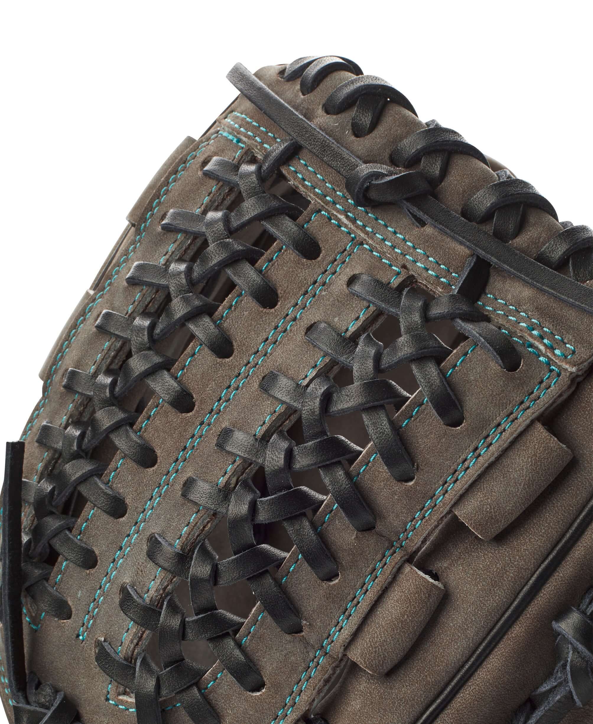 Wilson A2000 Glove of the Month (GOTM) January 2023 D33 Buffed Coal 11.75 Pitcher's Glove