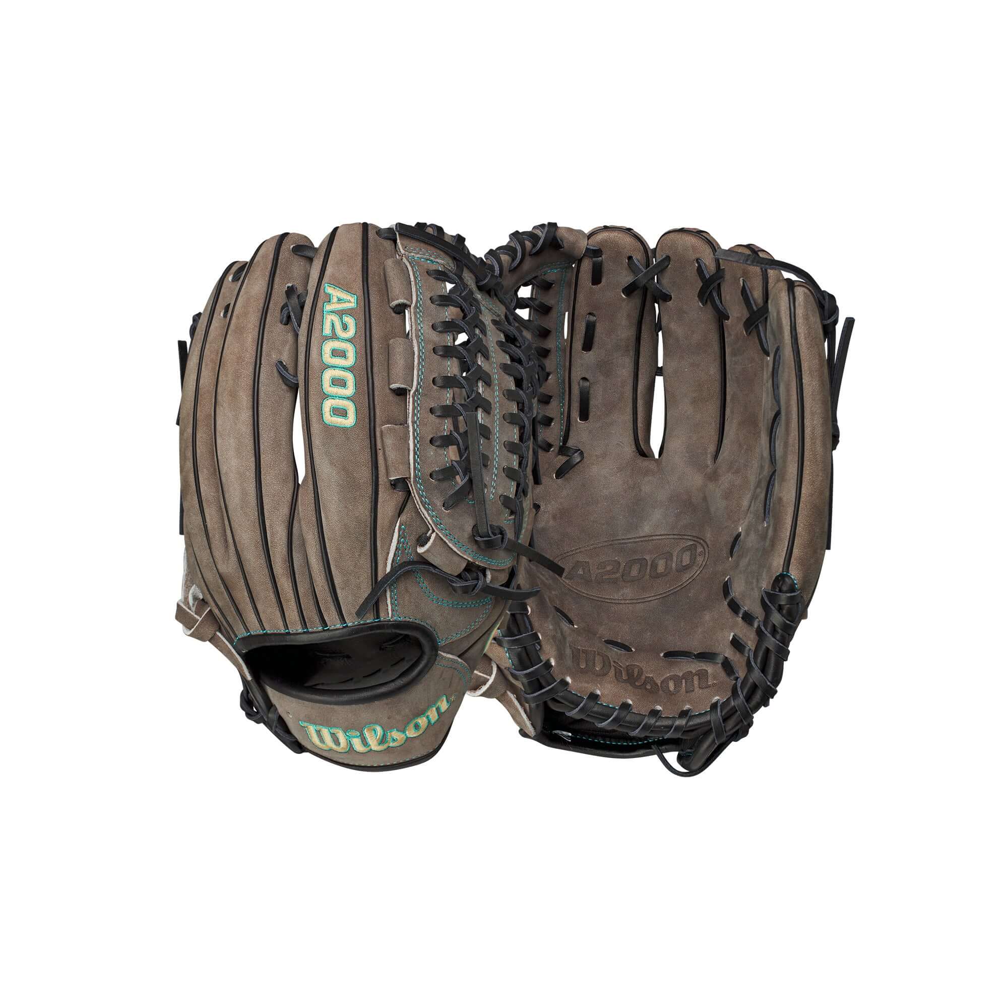 Wilson A2000 Glove of the Month (GOTM) January 2023 D33 Buffed Coal 11.75 Pitcher's Glove