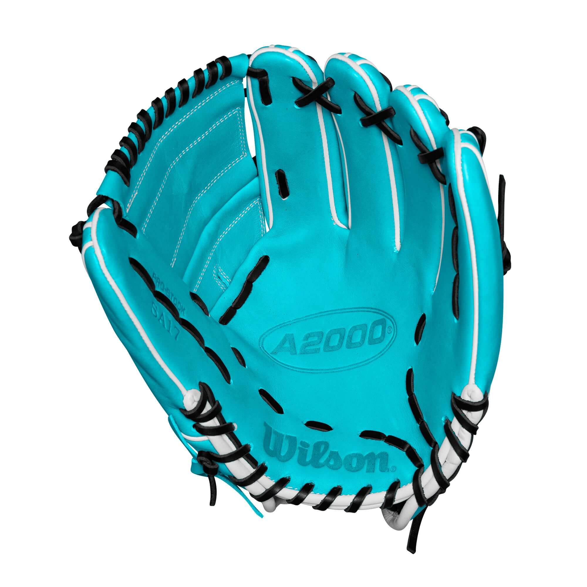 Wilson A2000 Spring 2025 SA17 B2 Pitchers Black/Teal 12