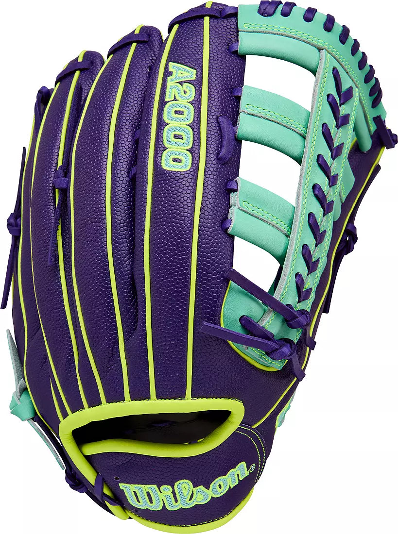 Wilson 2025 Fall A2000 1810SS Purple/Seafoam 12.75"