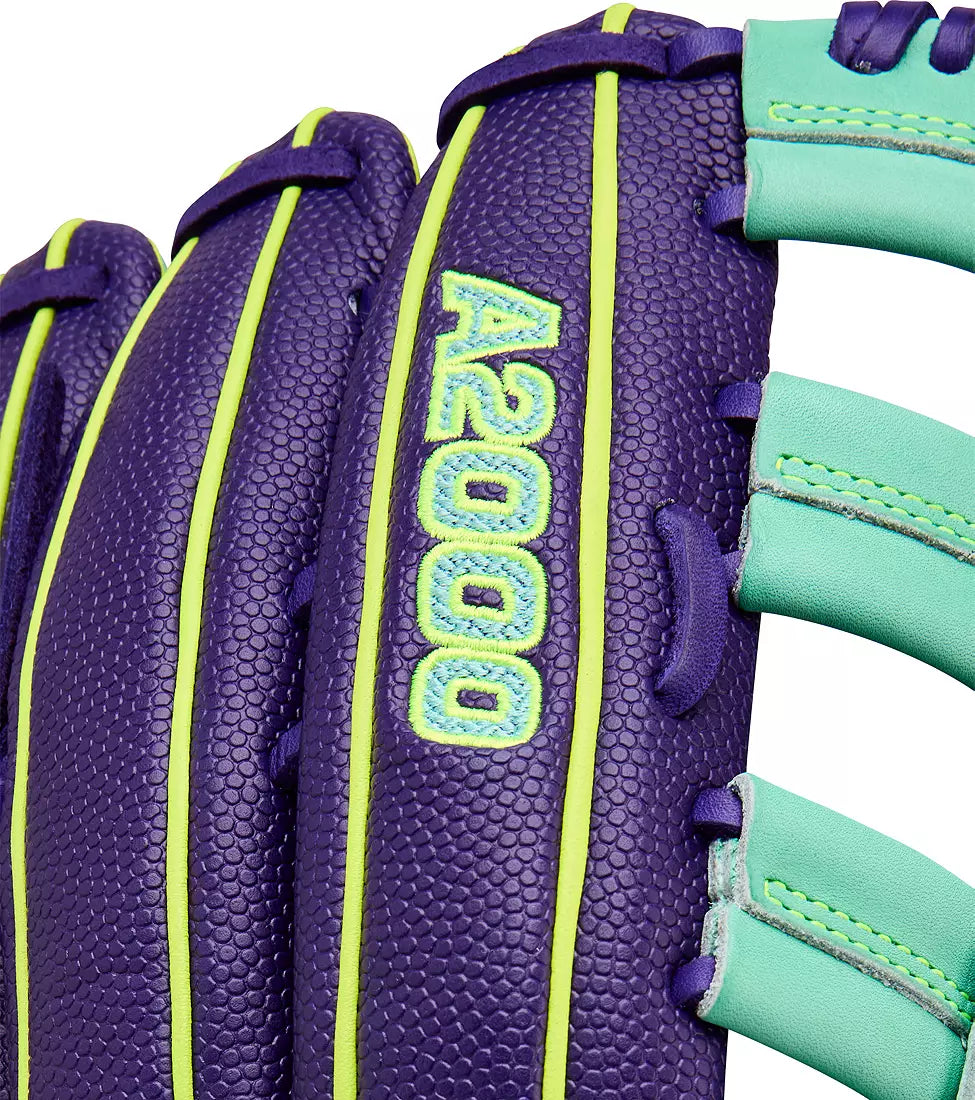 Wilson 2025 Fall A2000 1810SS Purple/Seafoam 12.75"
