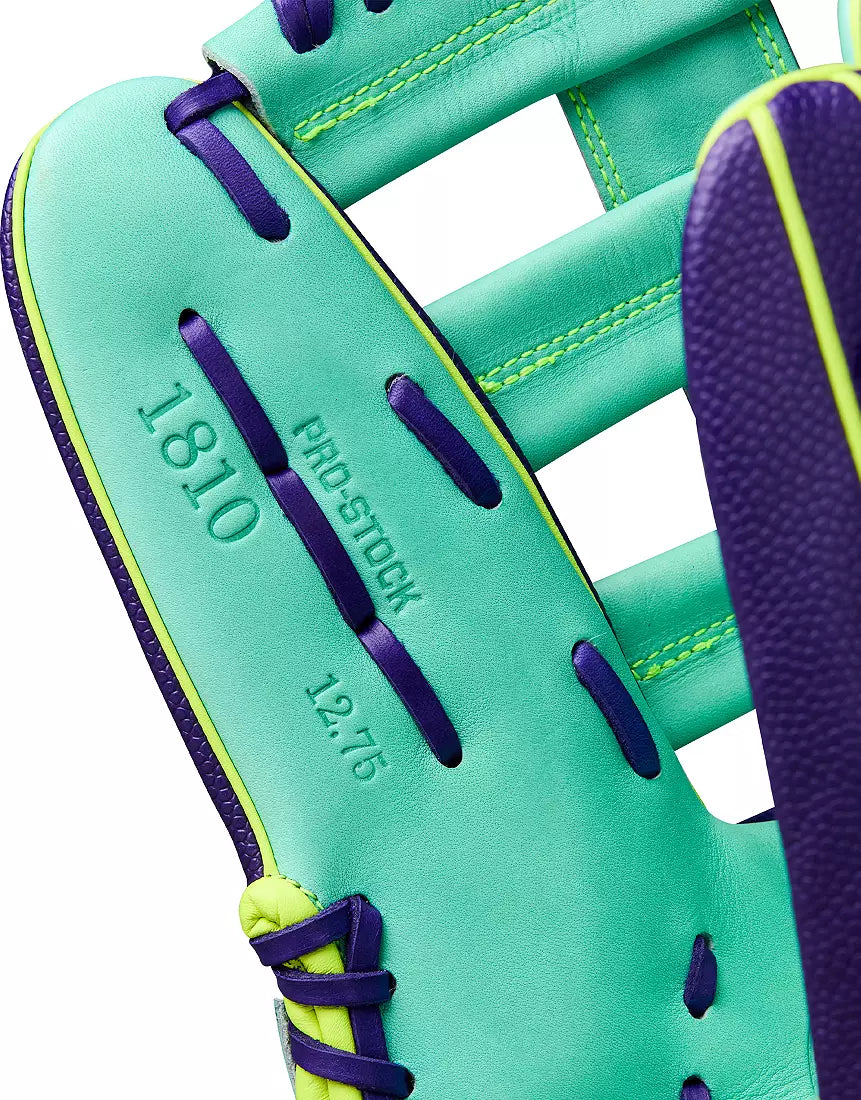 Wilson 2025 Fall A2000 1810SS Purple/Seafoam 12.75"