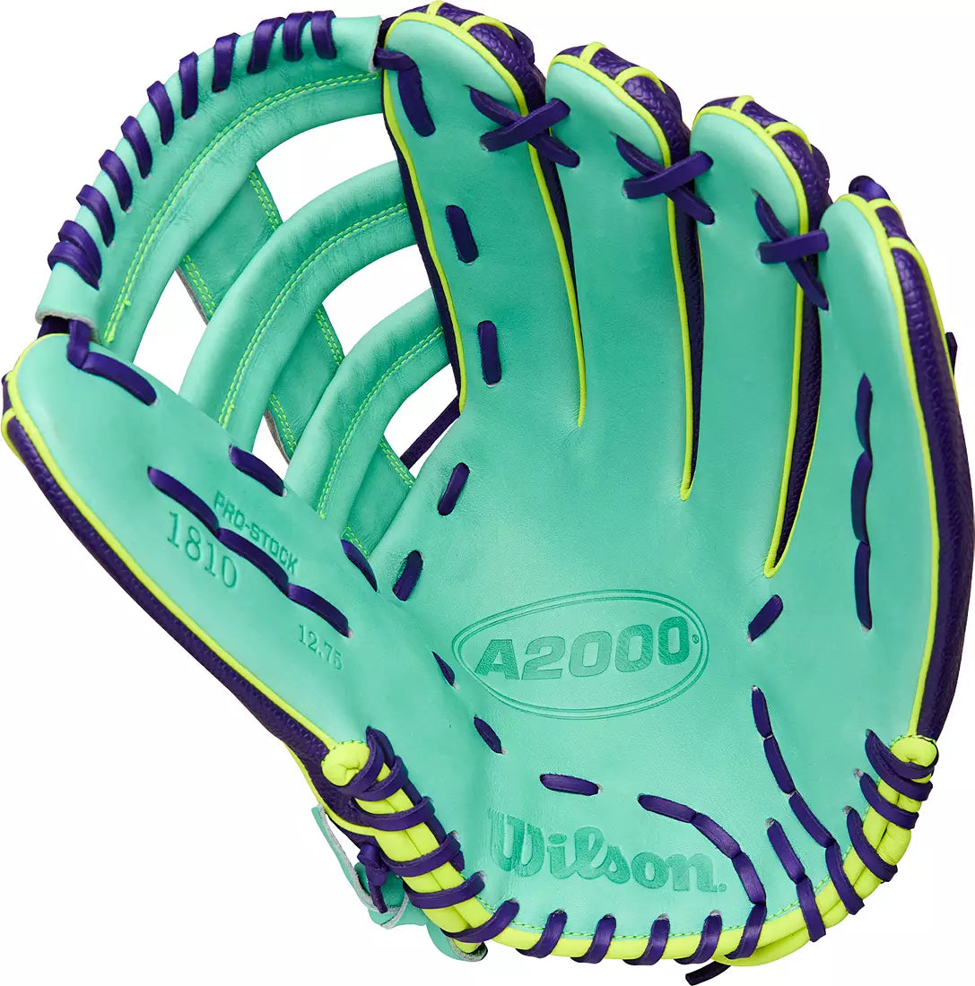 Wilson 2025 Fall A2000 1810SS Purple/Seafoam 12.75"