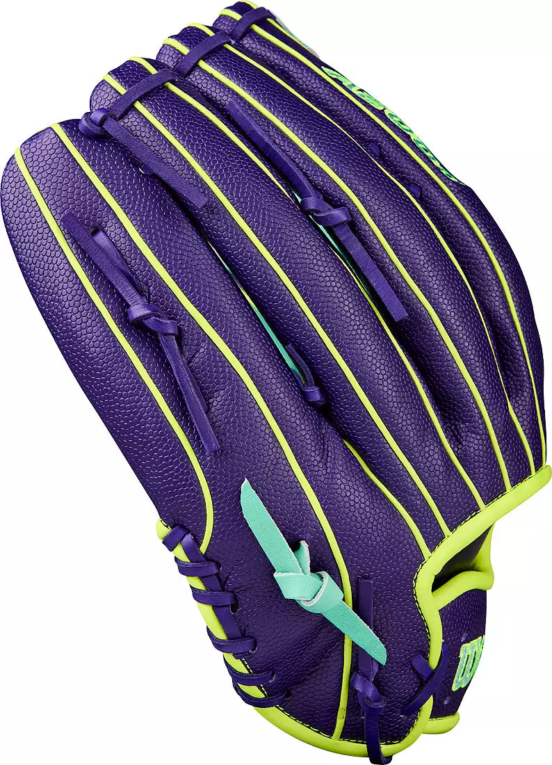 Wilson 2025 Fall A2000 1810SS Purple/Seafoam 12.75"