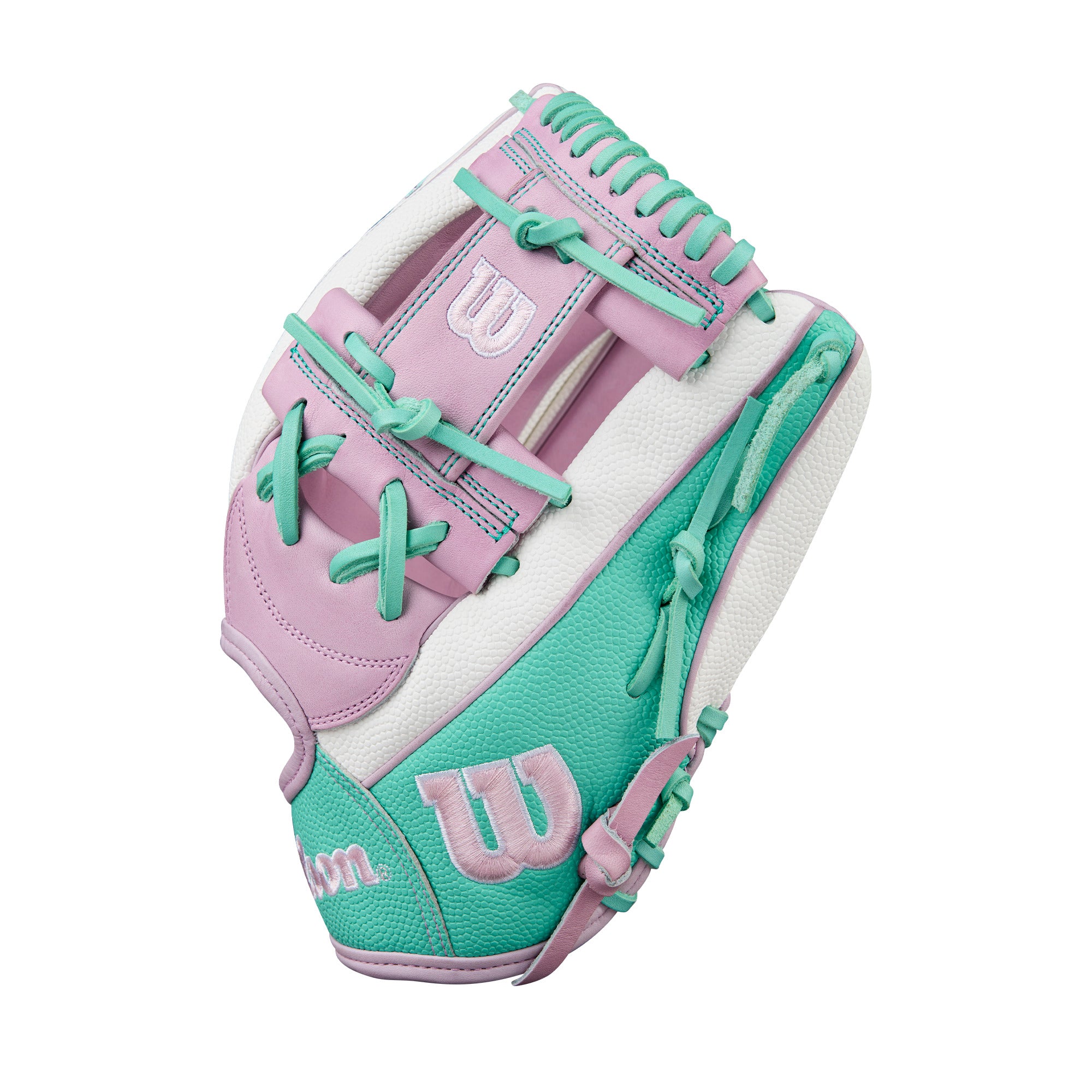Wilson 2025 A2000 FP1175SS 11.75” Fastpitch Glove thumb detail with Comfort Pro Fit liner.