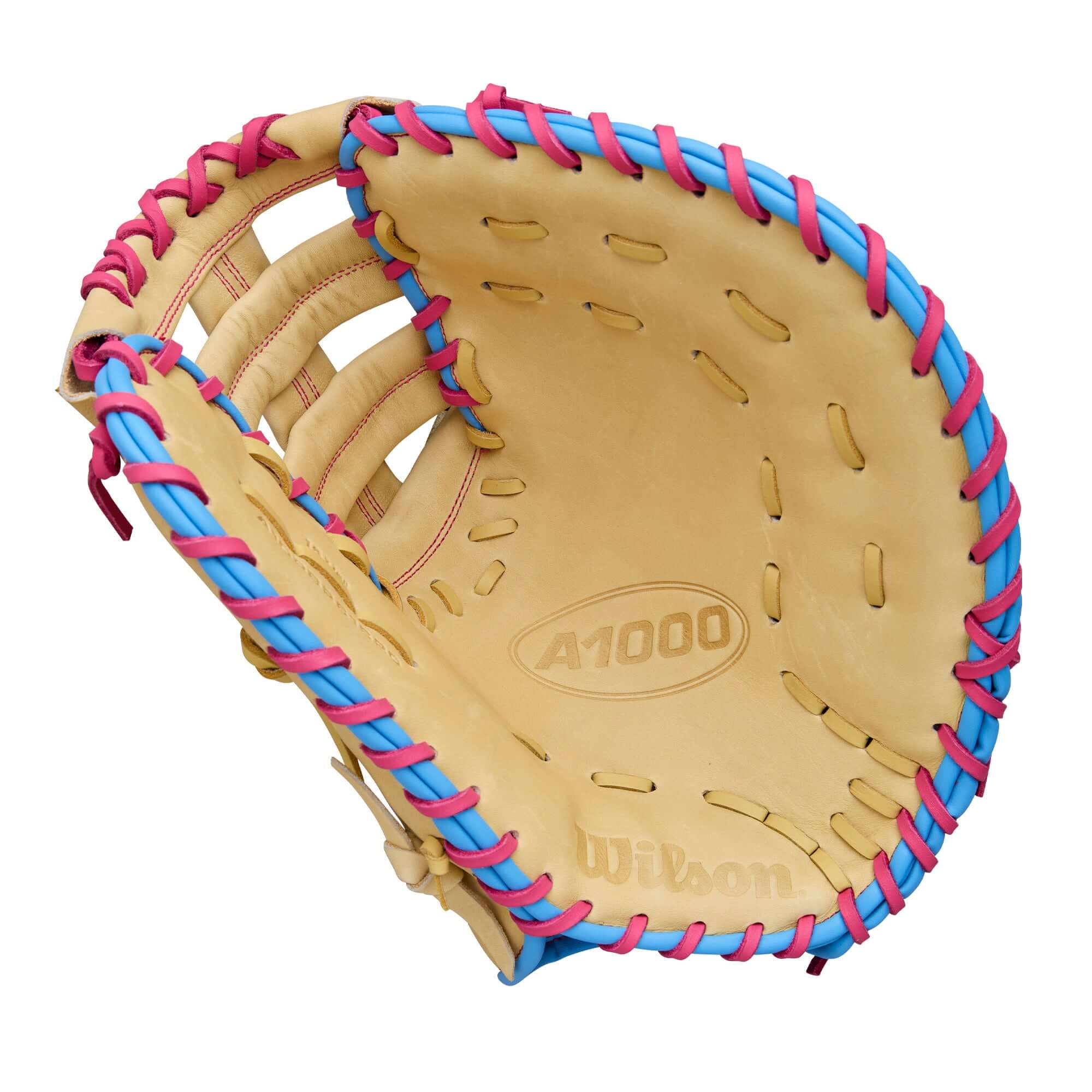 Wilson 2026 A1000 1620 Baseball First Base Mitt 12.5" Blonde/Fla LHT