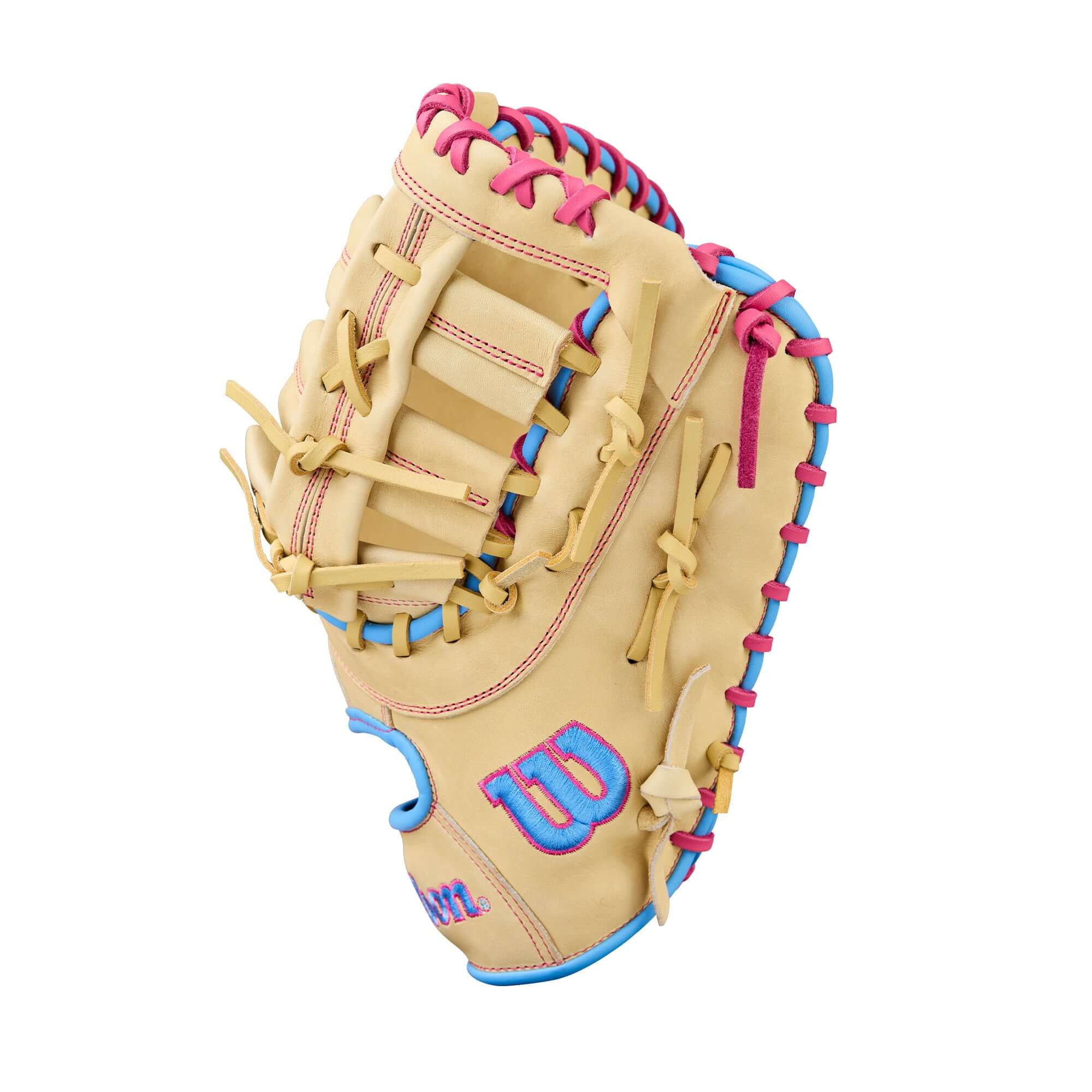 Wilson 2026 A1000 1620 Baseball First Base Mitt 12.5" Blonde/Fla LHT