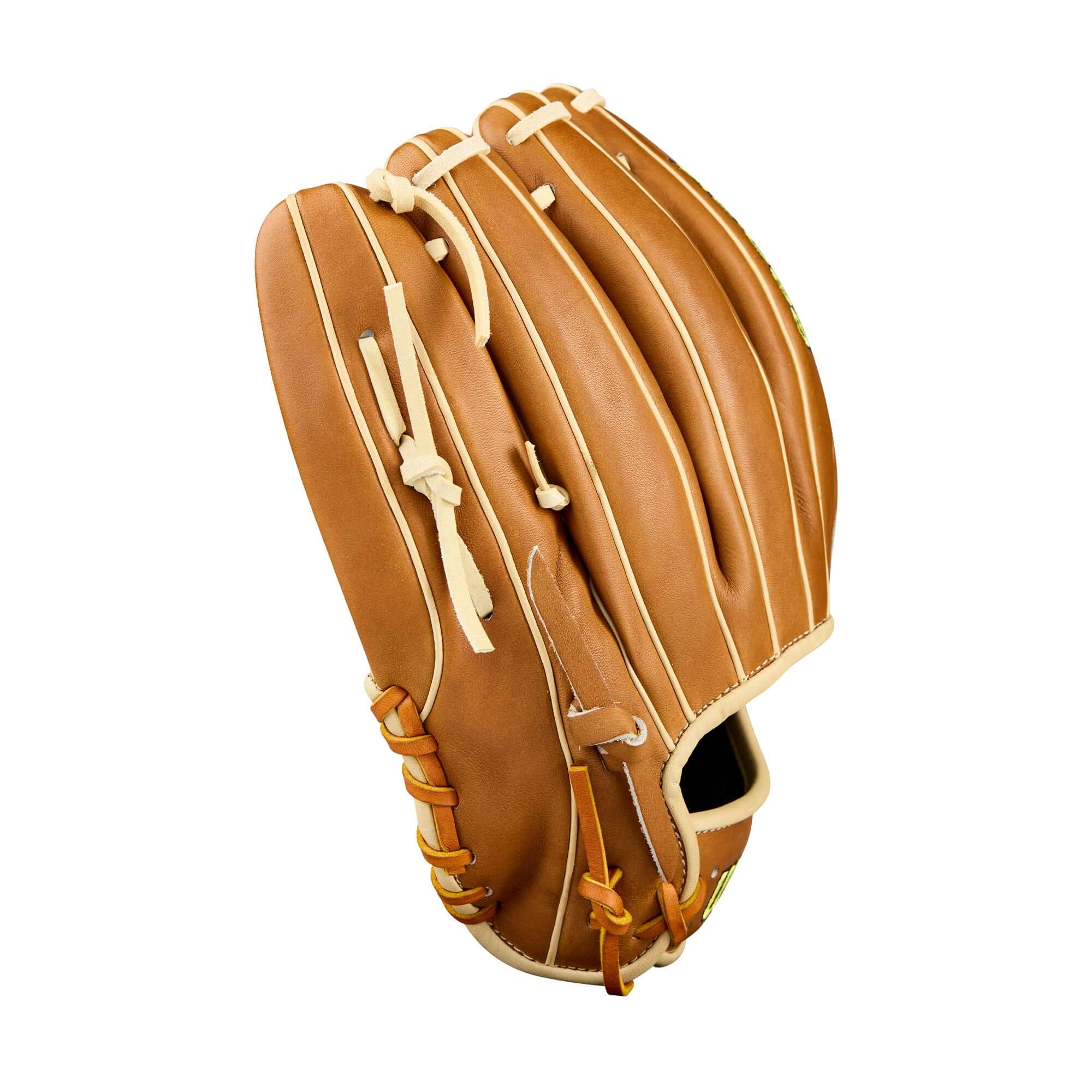 Wilson 2026 A2000 Classic EL3 11.75" Infield Baseball Glove in saddle tan color, showcasing durable leather design.