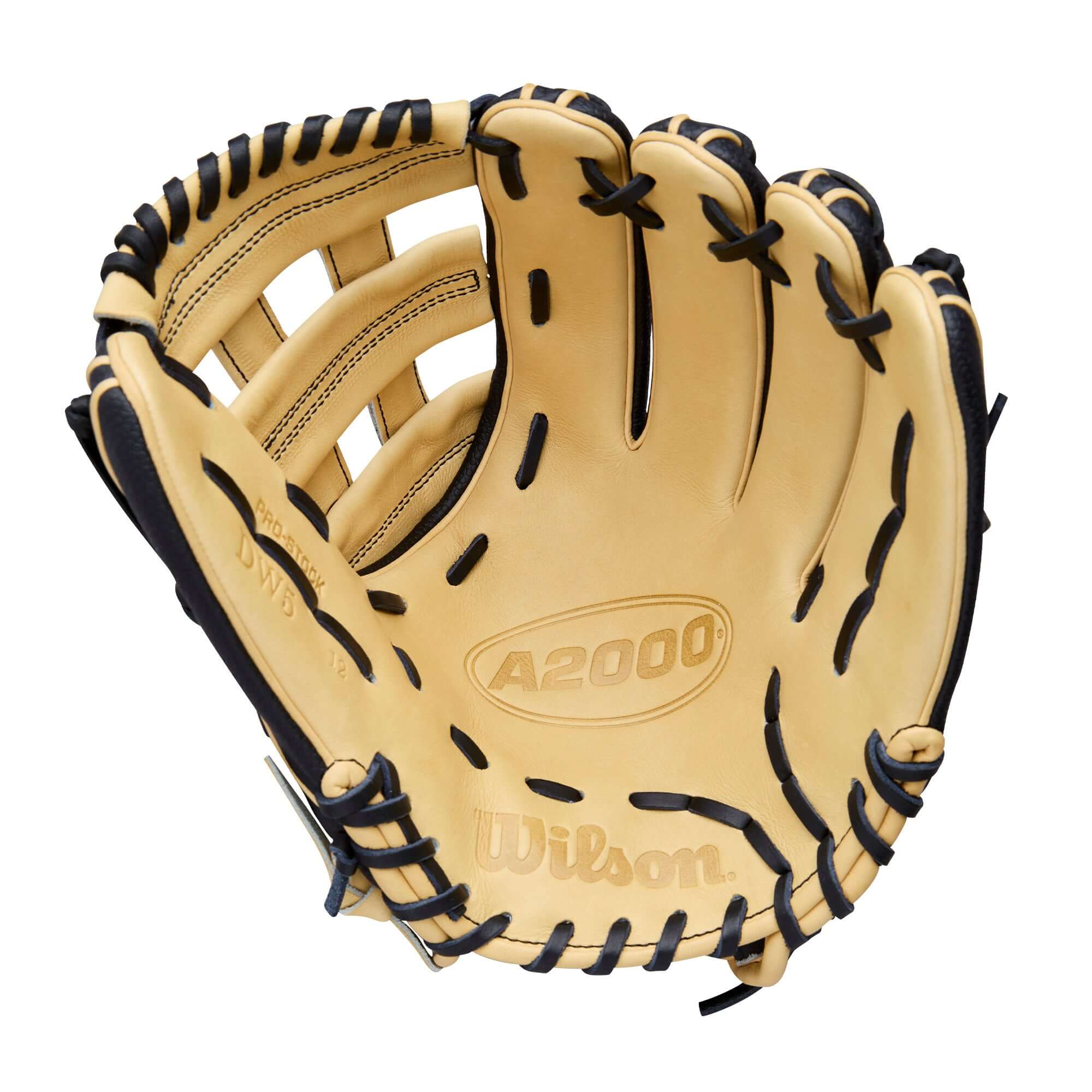 Wilson 2026 A2000 Classic DW5 12" Infield Baseball Glove showcasing premium leather design and expert craftsmanship.