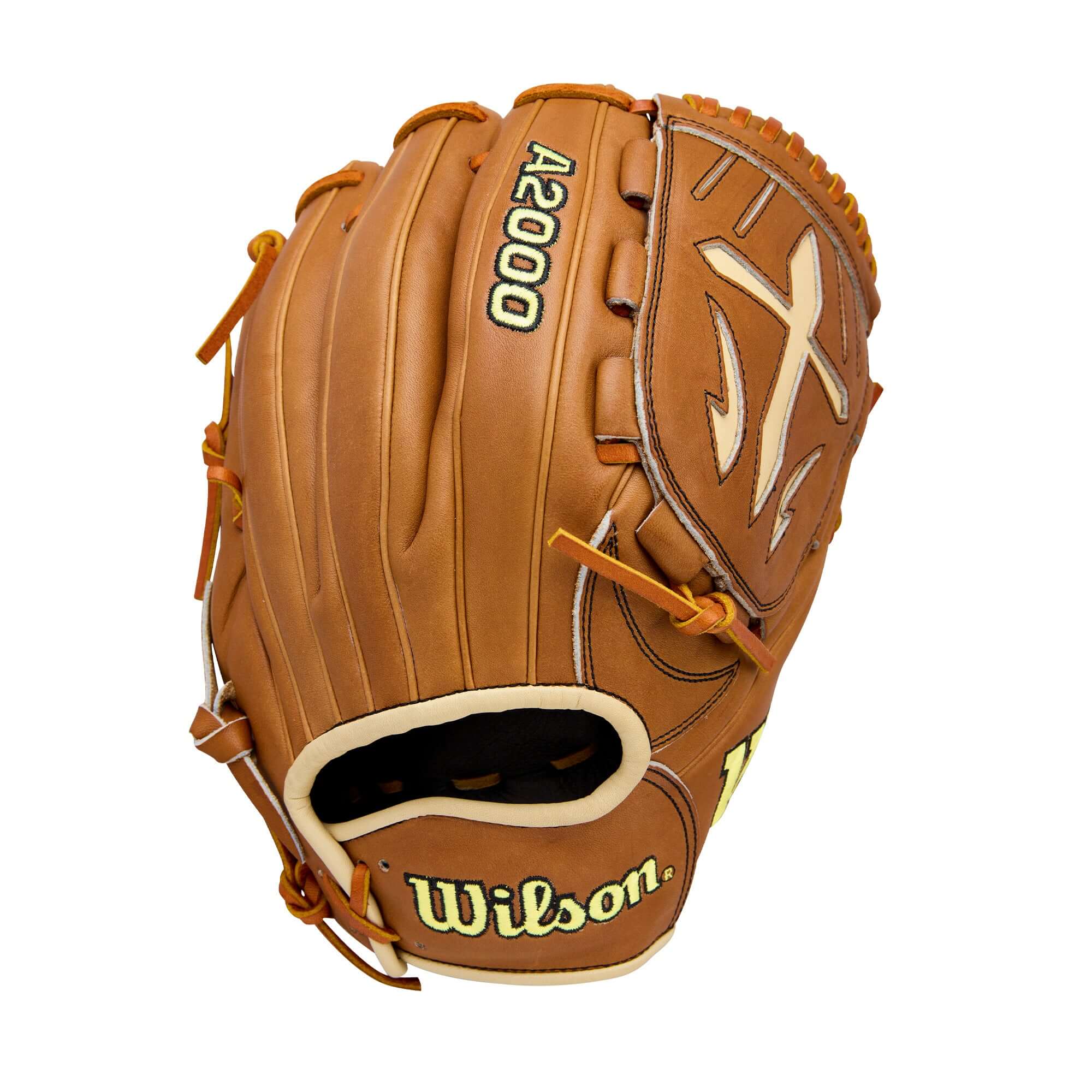 Wilson 2026 A2000 Classics Series B23 12” Pitcher Baseball Glove showcasing leather design and craftsmanship.