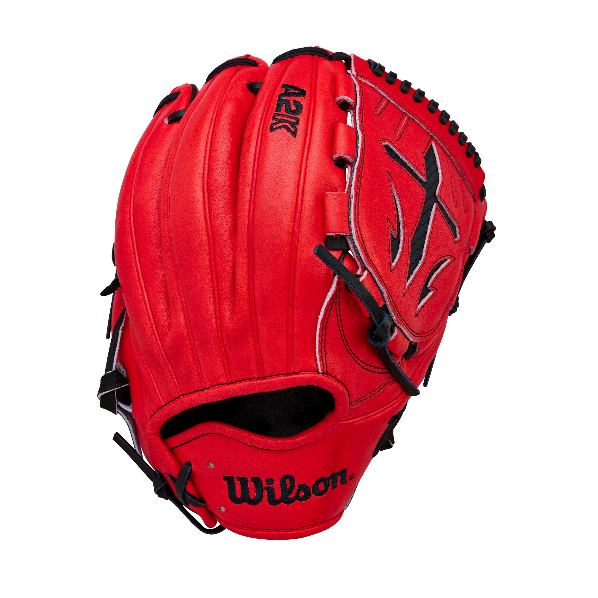Wilson Spring 2026 A2K B23 12" Pitcher's Baseball Glove Red/Black