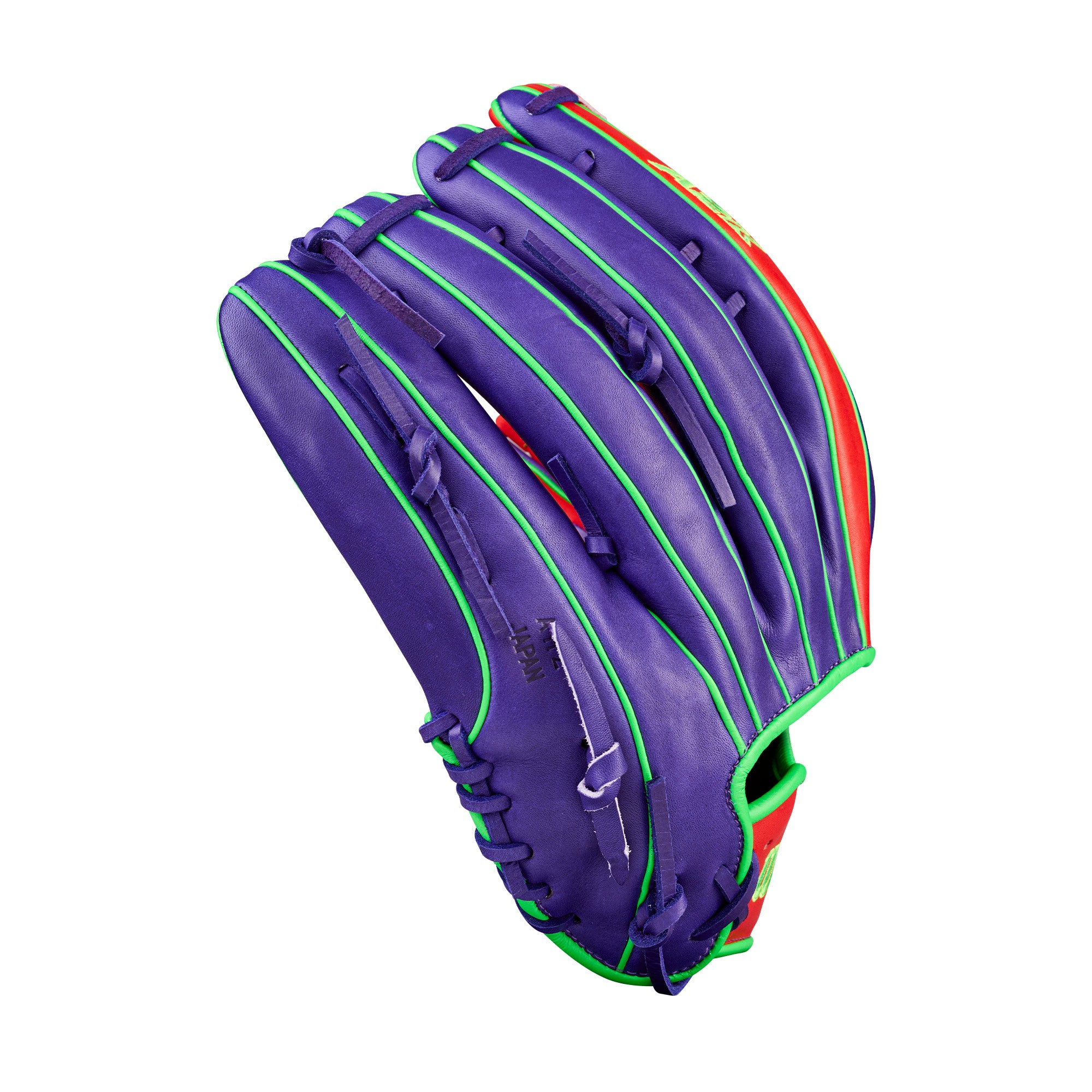 Wilson Spring 2026 A2K 1810 12.75" Outfield Baseball Glove LHT in vibrant colors with elite craftsmanship for maximum reach.