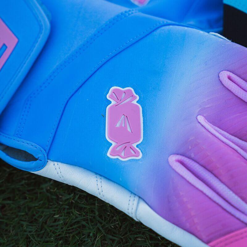 Easton Youth Walk-Off Ethos Batting Gloves Bubble Gum