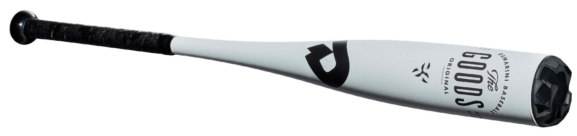 DeMarini The Goods One Piece USSSA -10 30" baseball bat showcasing heavy-duty X14 Alloy Barrel design.