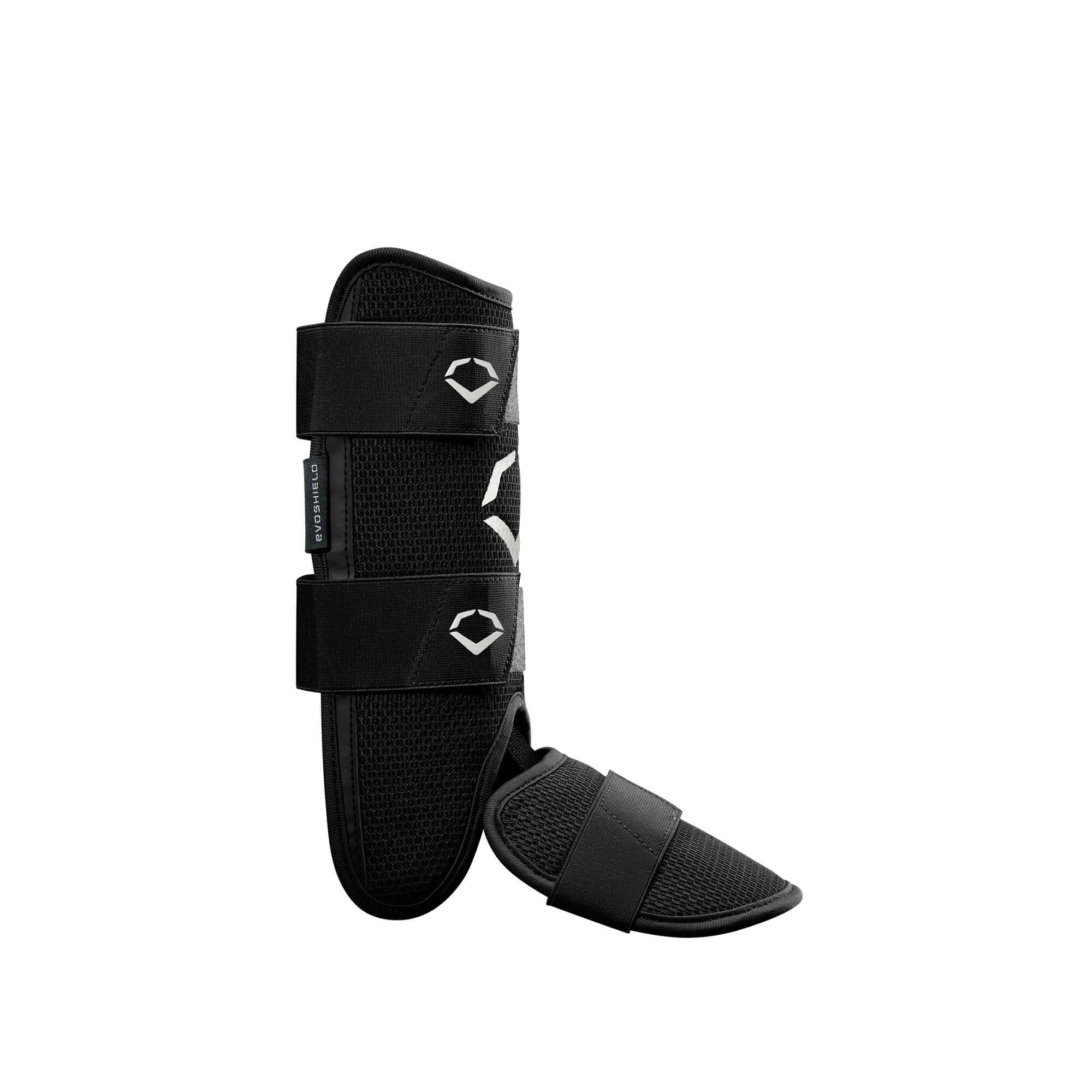 Evoshield Youth Pro-SRZ Batter's Leg Guard, left-handed, custom fit, Gel-to-Shell® technology.