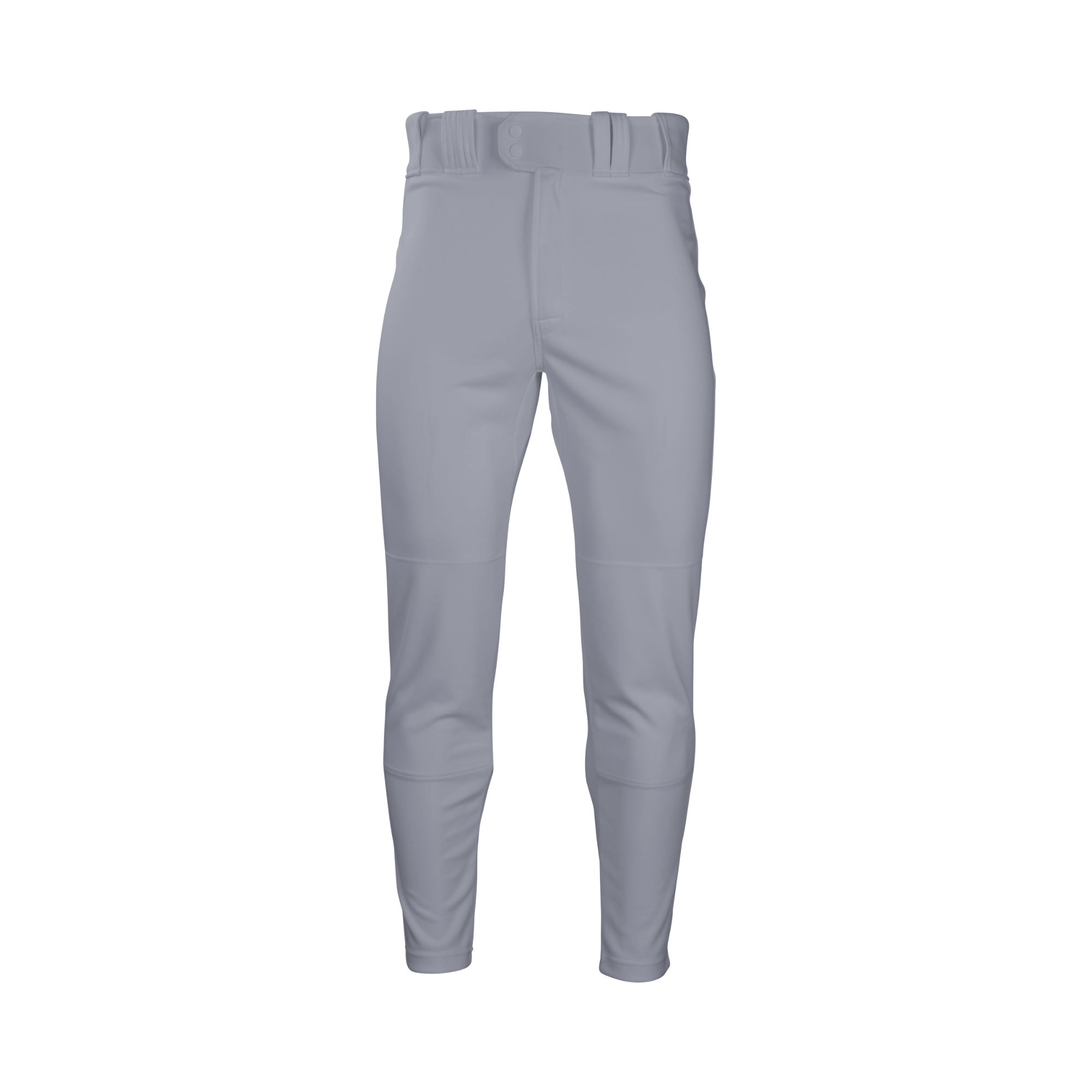 Rawlings Youth 150 Jogger Fit Baseball Pants in grey, designed for comfort and performance for young athletes.