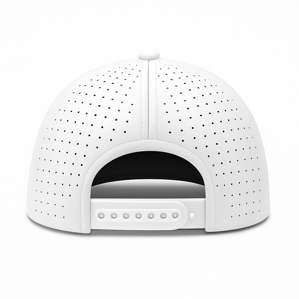 BTL Patch Trucker Rope Hat White