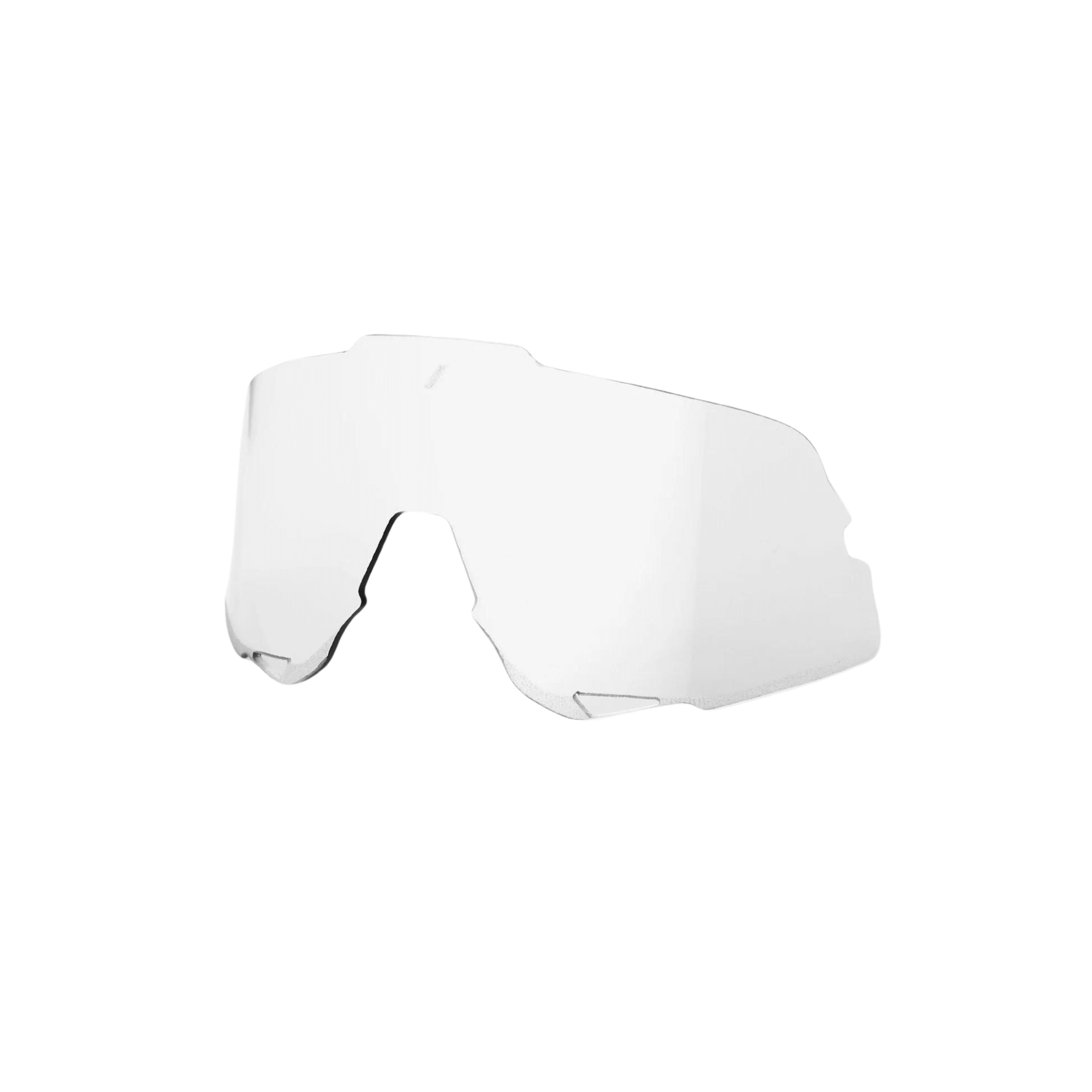 100% GLENDALE clear replacement lens with 88% light transmission, designed for optimal visibility and protection.
