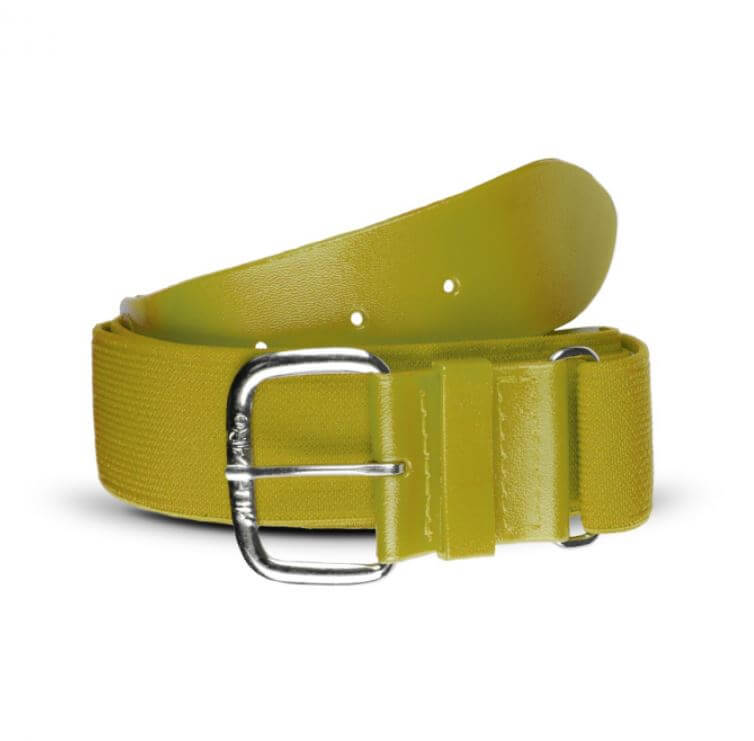 All-Star Helix adjustable elastic belt in Vegas Green with nickel-finished buckle and solid PVC tabs. Durable and stylish accessory.